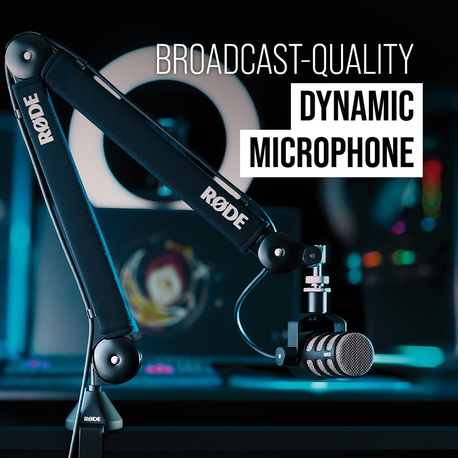 RODE PodMic XLR Wired Microphone with Rugged Build (Black) RODE PodMic XLR Wired Microphone with Rugged Build (Black)_12