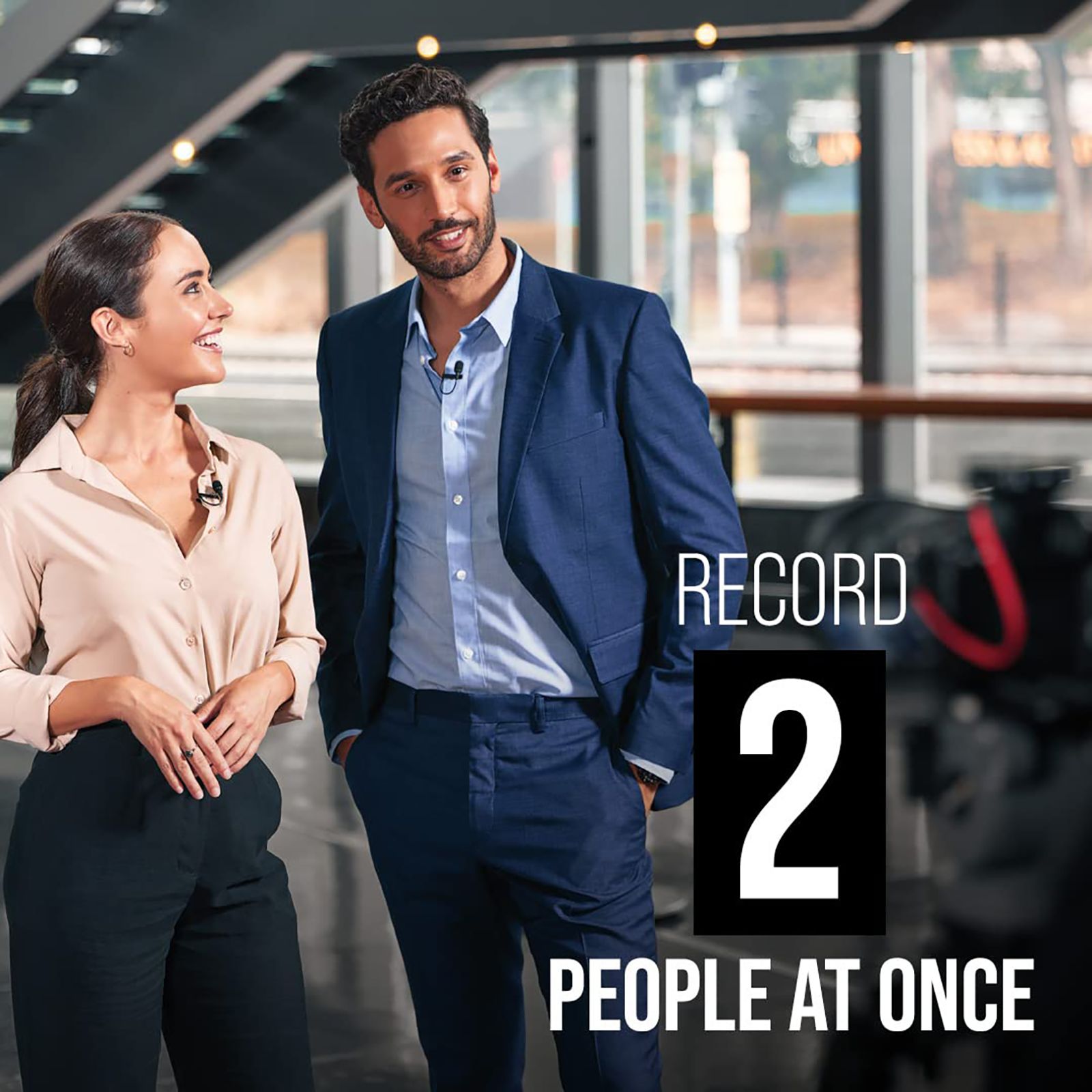 RODE Wireless Go II Dual Type C & 3.5 Jack Wireless Microphone with Patent Pending Technology (Black) RODE Wireless Go II Dual Type C & 3.5 Jack Wireless Microphone with Patent Pending Technology (Black)_12