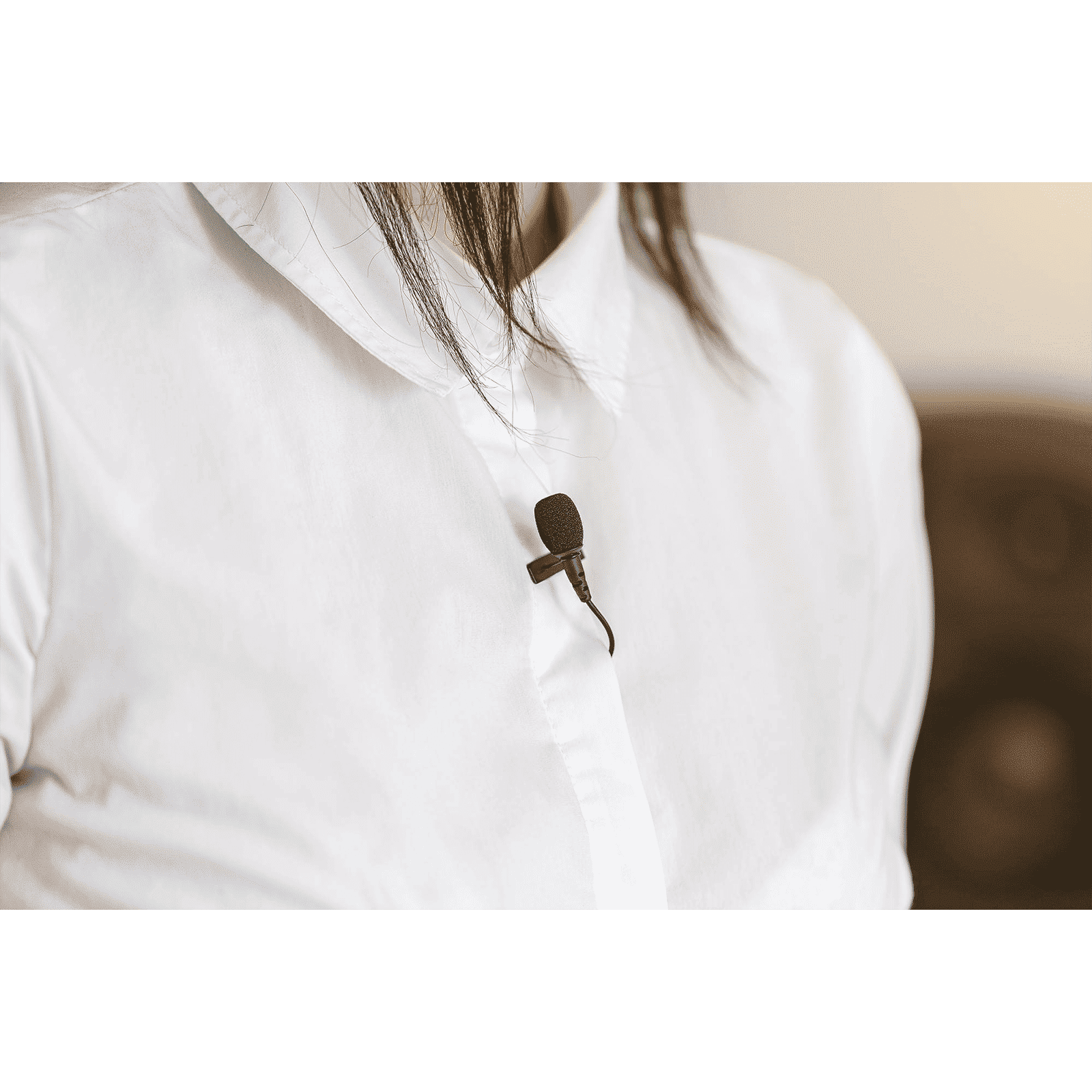 RODE Lavalier Go 3.5 Jack Wired Microphone with Crystal Clear Audio (White)_7