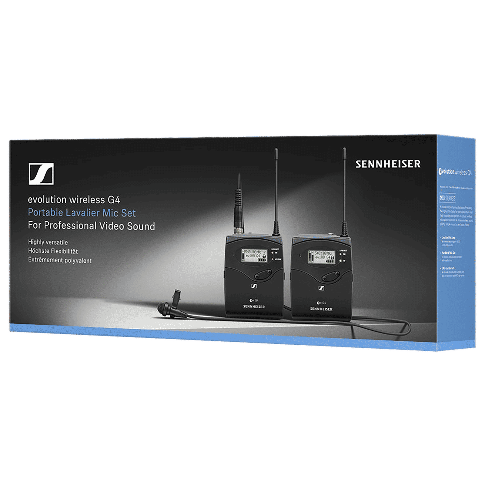 SENNHEISER EW 112P G4-A1 3.5 Jack Wireless Microphone with Clip on Mic (Black)_12