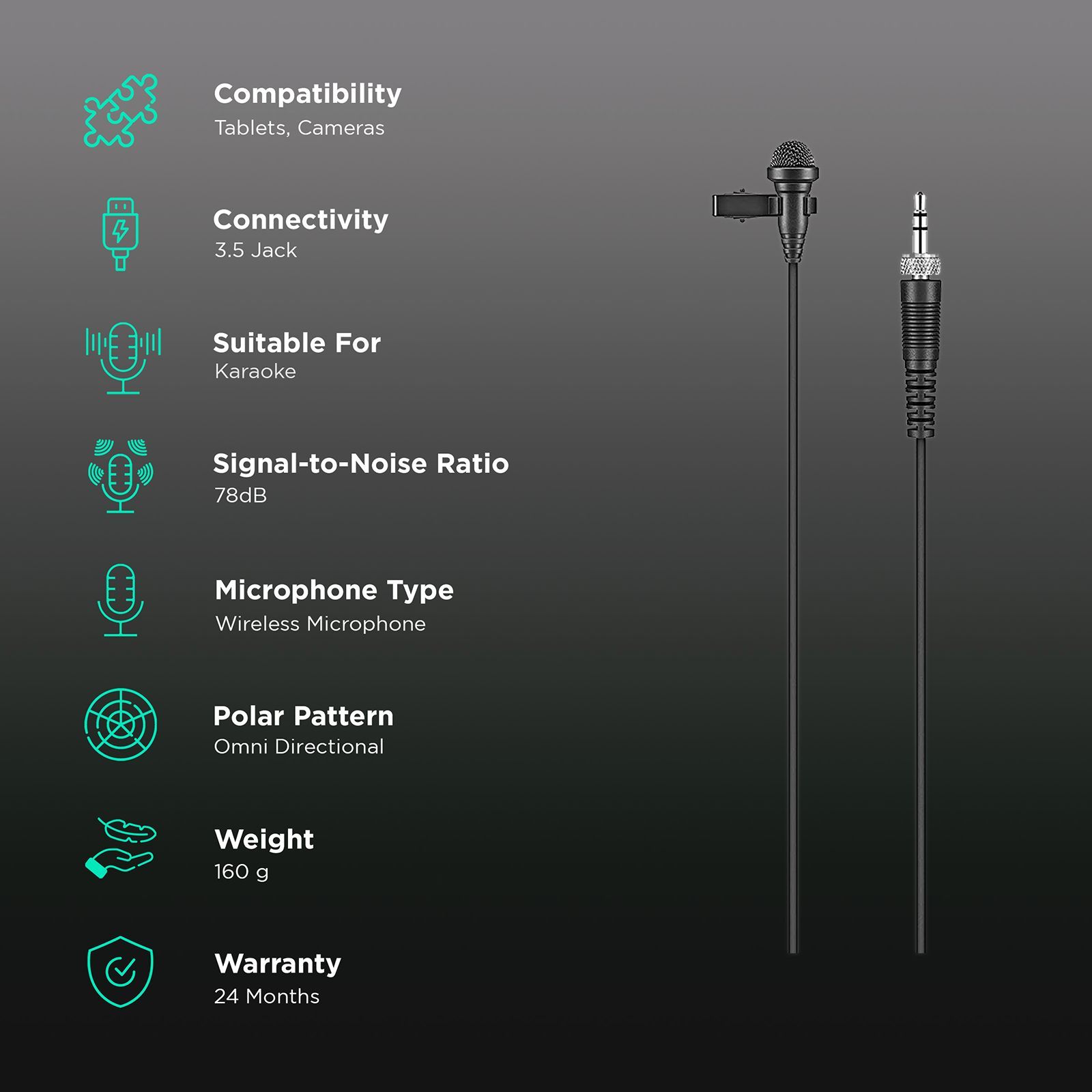 SENNHEISER EW 112P G4-A1 3.5 Jack Wireless Microphone with Clip on Mic (Black)_2