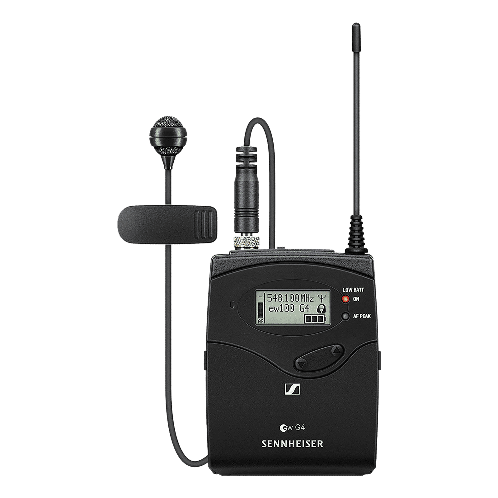 SENNHEISER EW 122P G4-A1 3.5 Jack Wireless Microphone with Clip on Mic (Black)_1