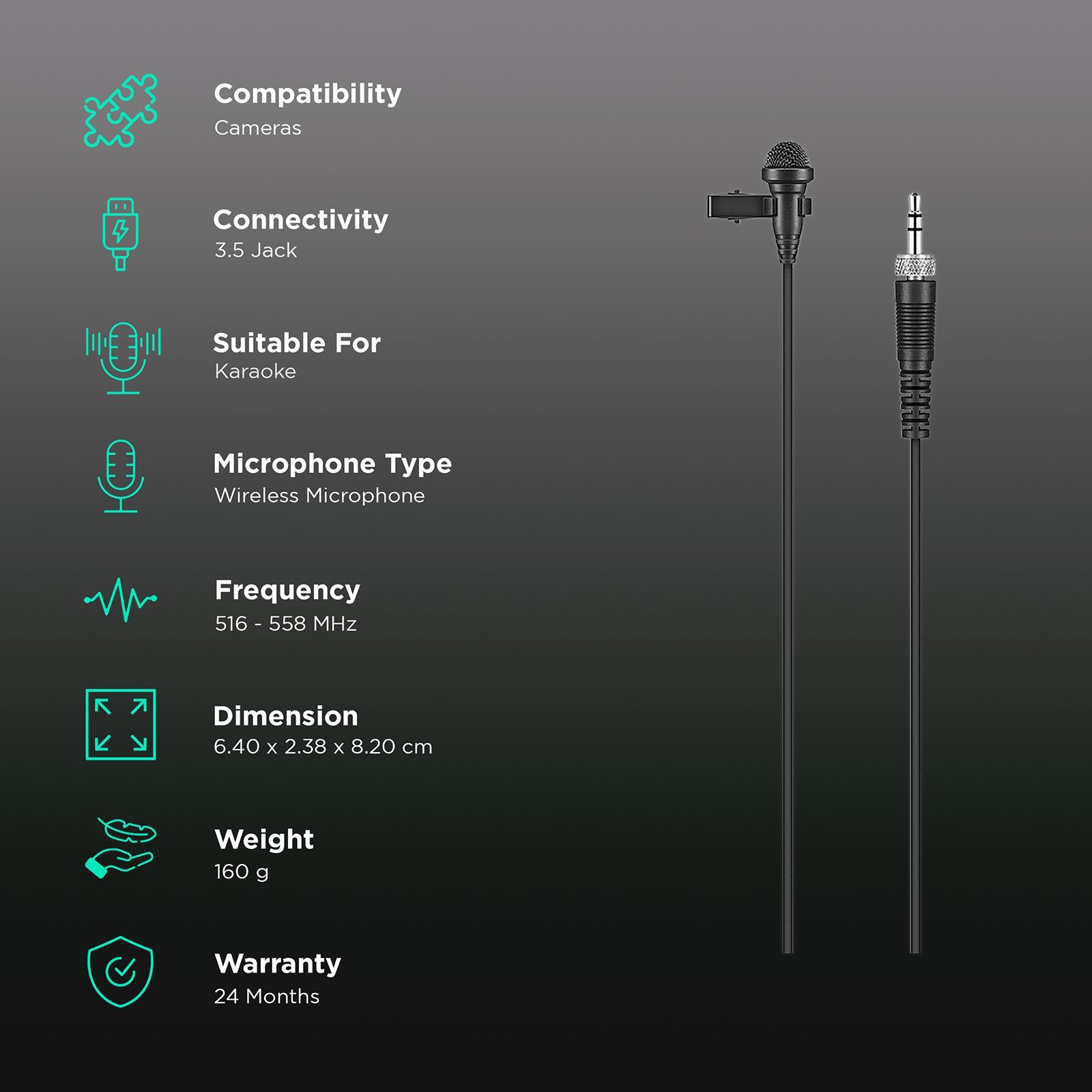 SENNHEISER EW 122P G4-A 3.5 Jack Wireless Microphone with Clip on Mic (Black) SENNHEISER EW 122P G4-A 3.5 Jack Wireless Microphone with Clip on Mic (Black)_2