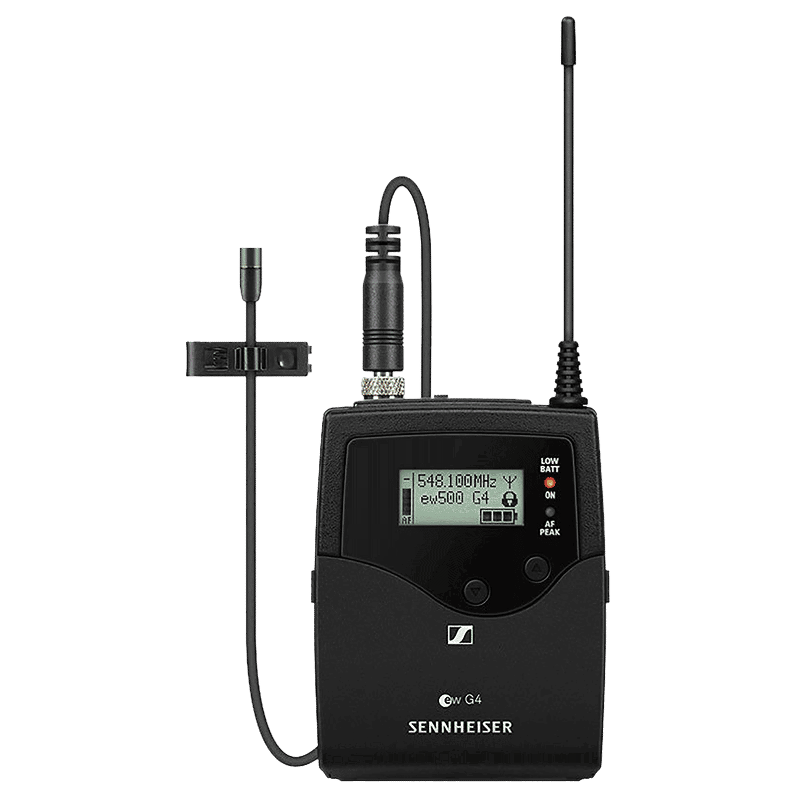 SENNHEISER EW 500 FILM G4-AW+ 3.5 Jack & XLR Wireless Microphone with Clip on Mic (Black) SENNHEISER EW 500 FILM G4-AW+ 3.5 Jack & XLR Wireless Microphone with Clip on Mic (Black)_1