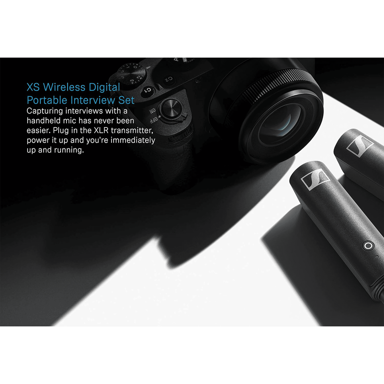 SENNHEISER XSW-D Type C & 3.5 Jack Wireless Microphone with 2.4GHz Transmission Technology (Black)_12