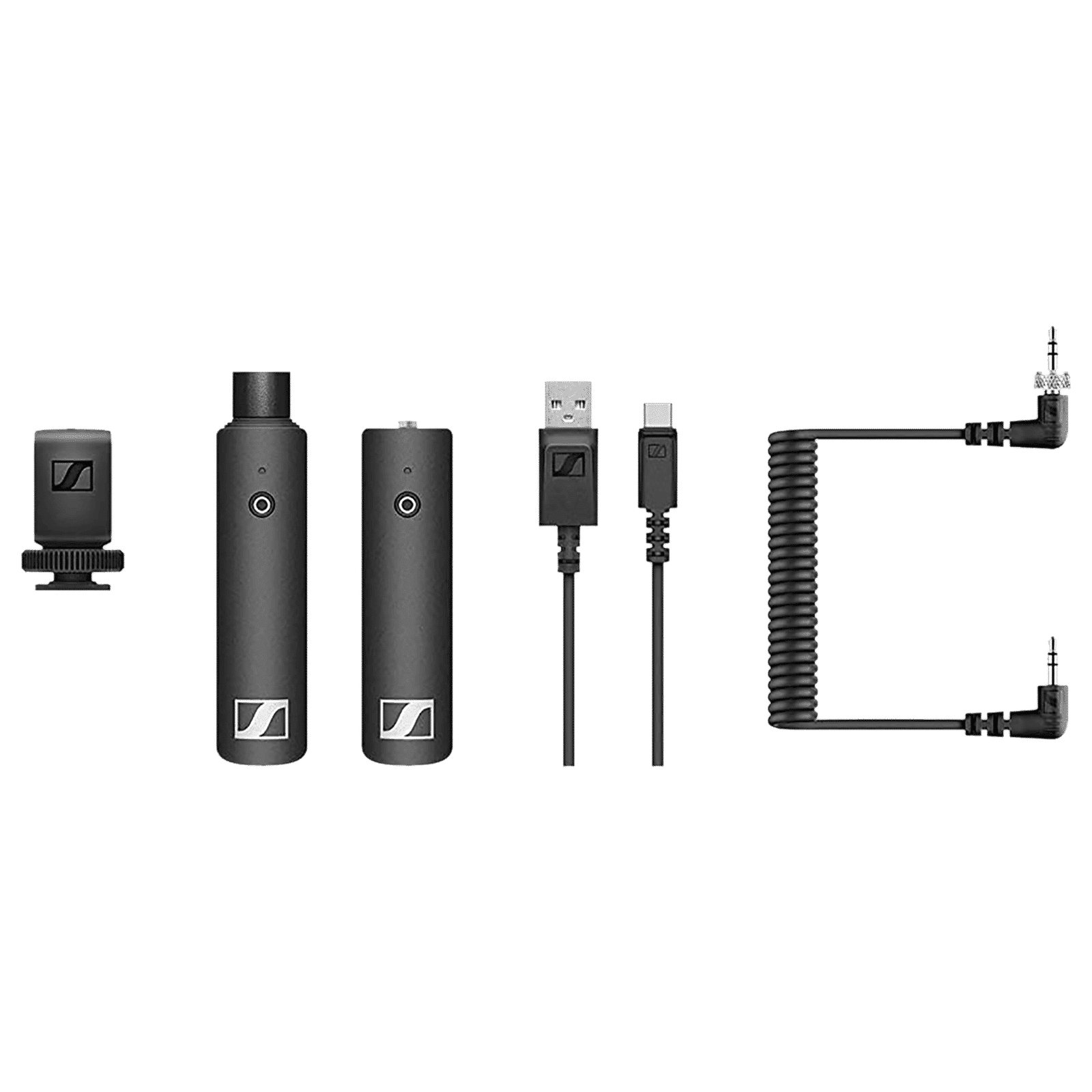 SENNHEISER XSW-D Type C & 3.5 Jack Wireless Microphone with 2.4GHz Transmission Technology (Black)_4