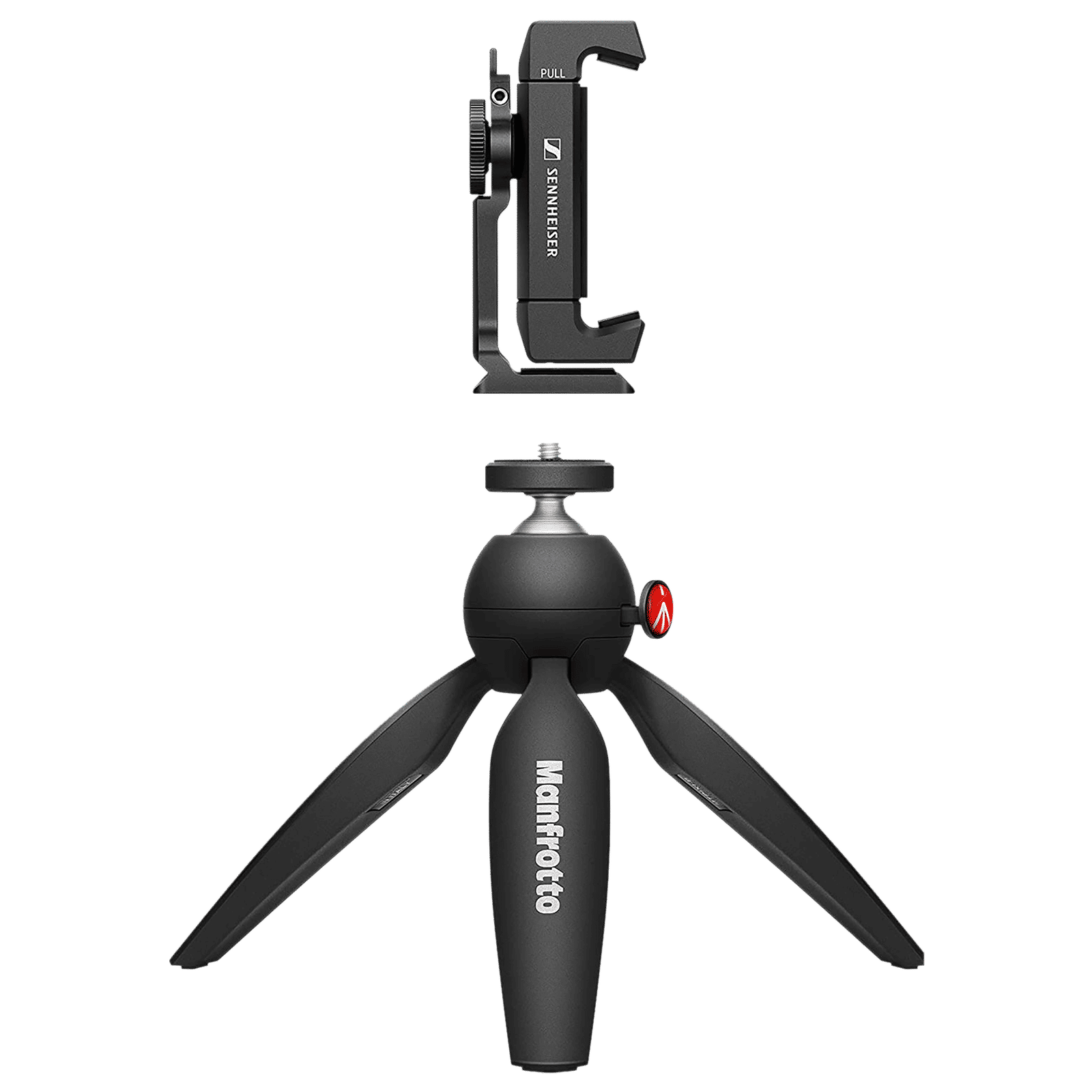 SENNHEISER XSW-D 3.5 Jack Wired Microphone with Manfrotto PIXI (Black)_10