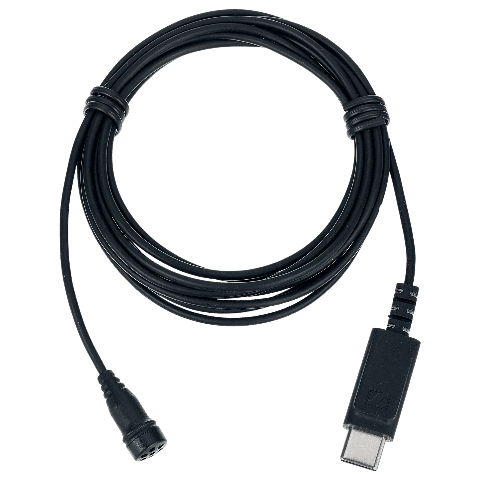 SENNHEISER XS Lav Type C Wired Microphone with Clip on Mic (Black) SENNHEISER XS Lav Type C Wired Microphone with Clip on Mic (Black)_1