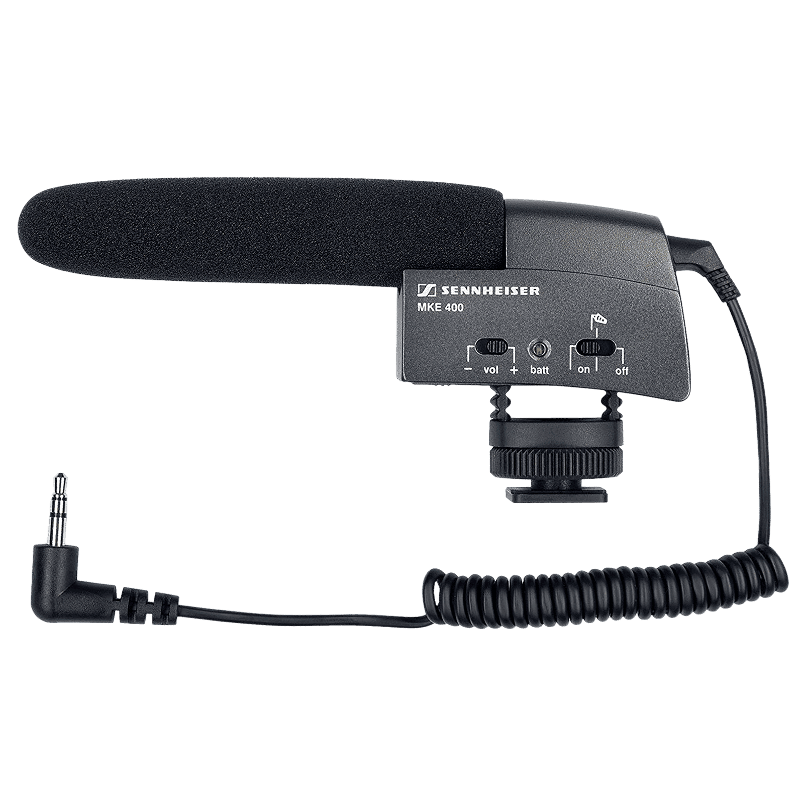 SENNHEISER MKE 400 3.5 Jack Wired Microphone with Directional Audio (Black)_1