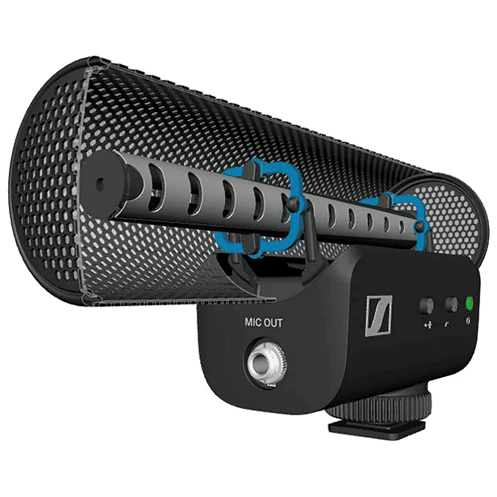 SENNHEISER MKE 400 3.5 Jack Wired Microphone with Internal Suspension Mount (Black)_10