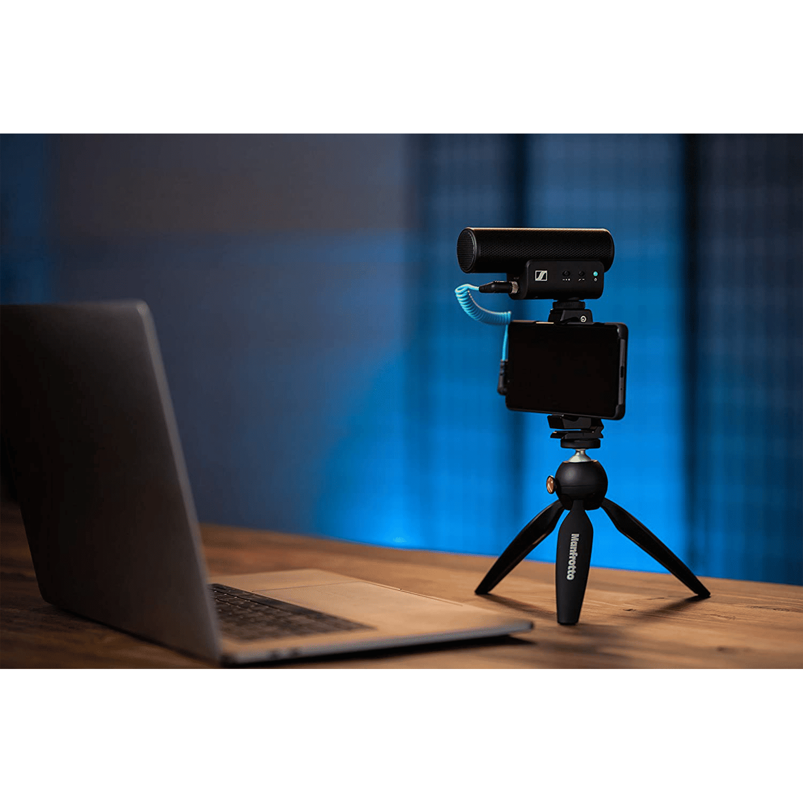 SENNHEISER MKE 400 3.5 Jack Wired Microphone with Internal Suspension Mount (Black)_12