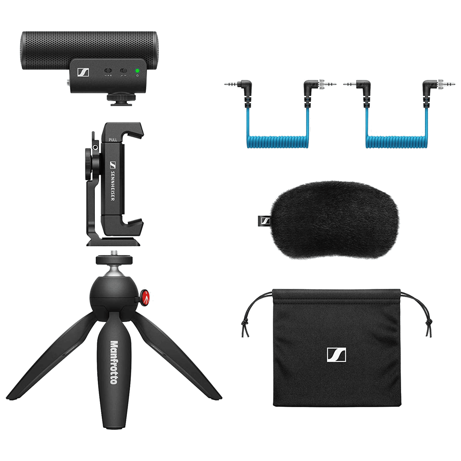 SENNHEISER MKE 400 3.5 Jack Wired Microphone with Internal Suspension Mount (Black)_4