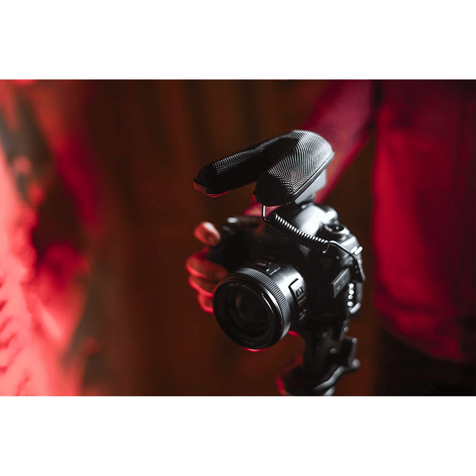 SENNHEISER MKE 440 3.5 Jack Wired Microphone with Built-in Elastic Suspension (Black)_6