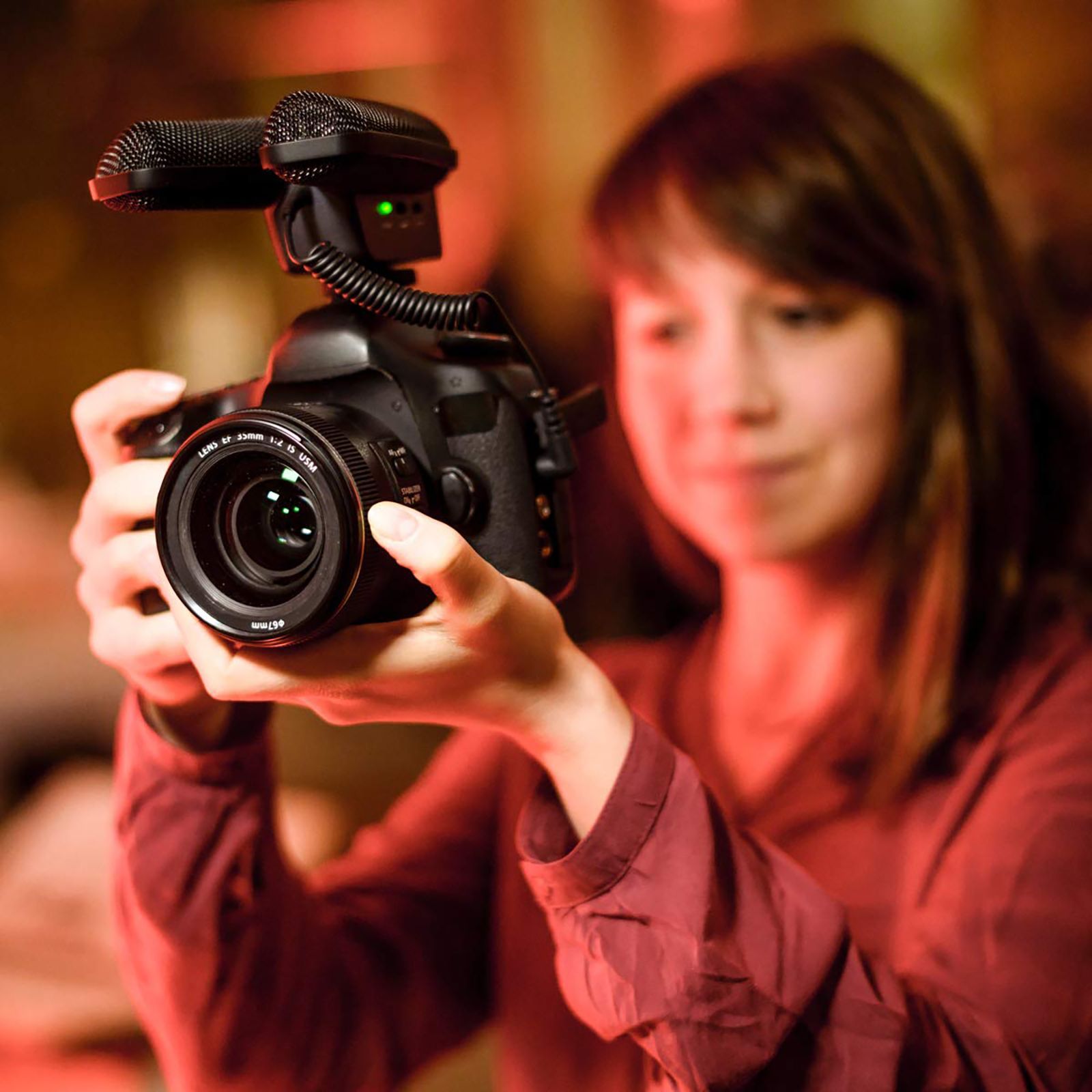 SENNHEISER MKE 440 3.5 Jack Wired Microphone with Built-in Elastic Suspension (Black)_7