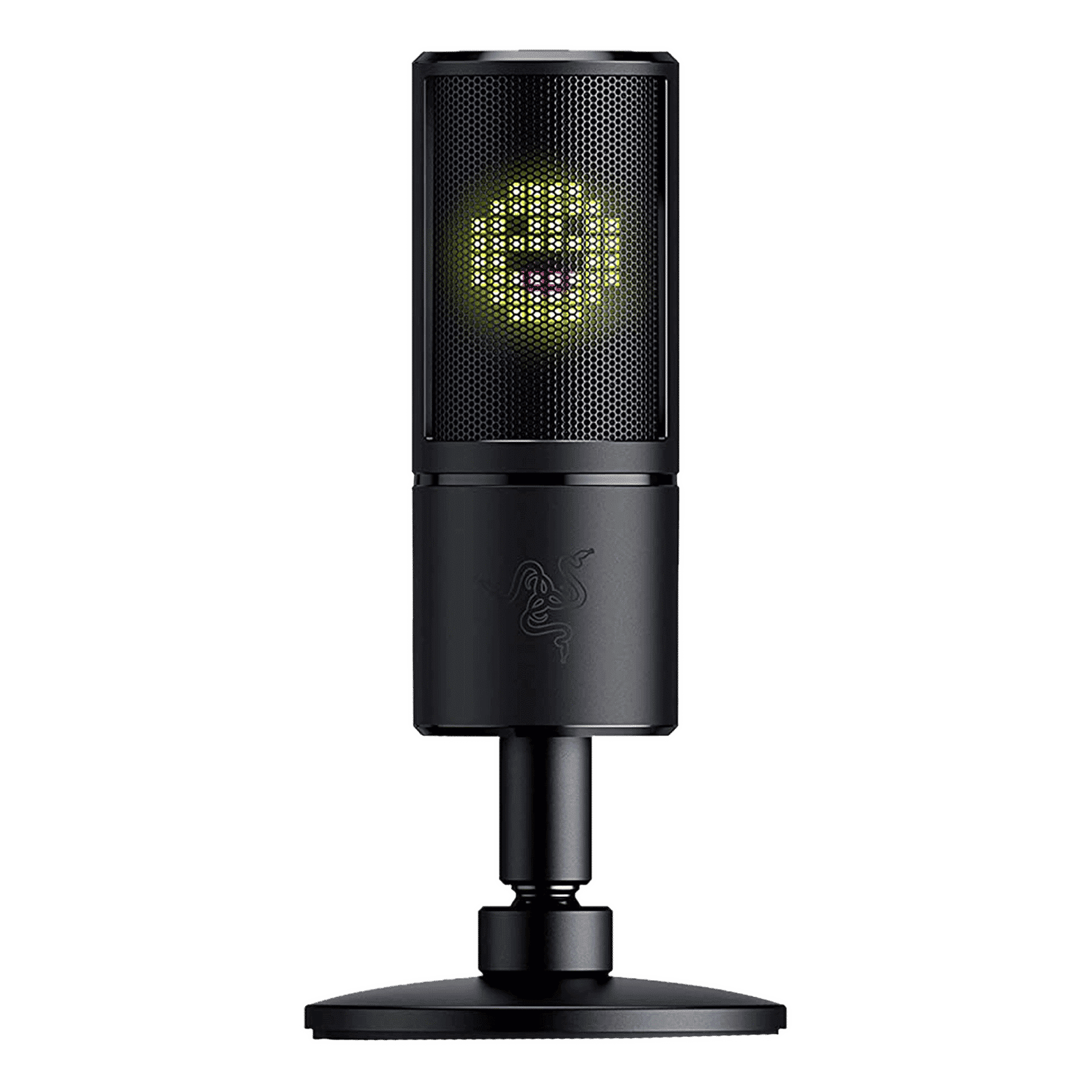RAZER Seiren Emote USB Wired Microphone with Built-in Shock Mount (Black) RAZER Seiren Emote USB Wired Microphone with Built-in Shock Mount (Black)_1
