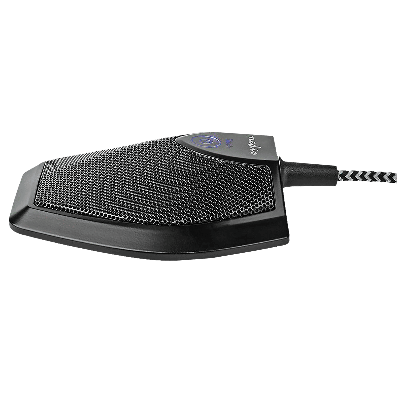 nedis Hanging Wired Microphone (Built-In Filter Sponge, MICCU100BK, Black)_3