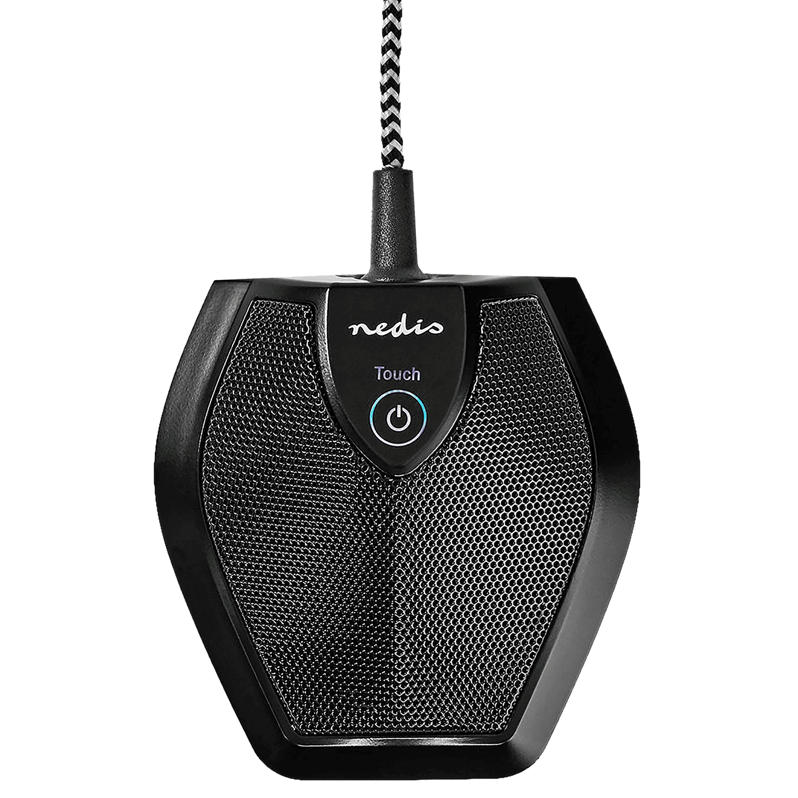 nedis Hanging Wired Microphone (Built-In Filter Sponge, MICCU100BK, Black)_4