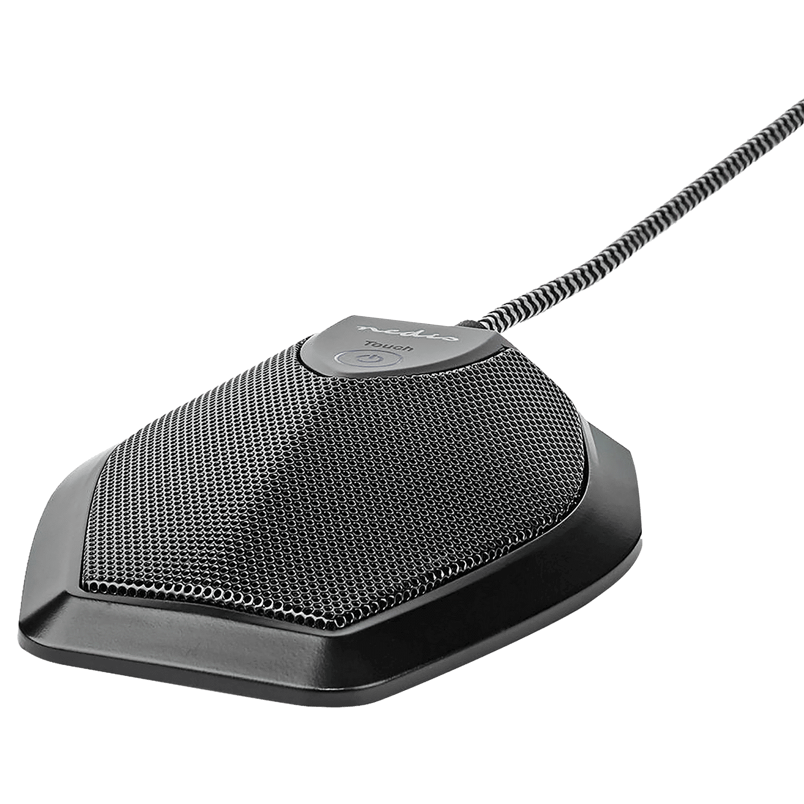 nedis Hanging Wired Microphone (Built-In Filter Sponge, MICCU100BK, Black)_7