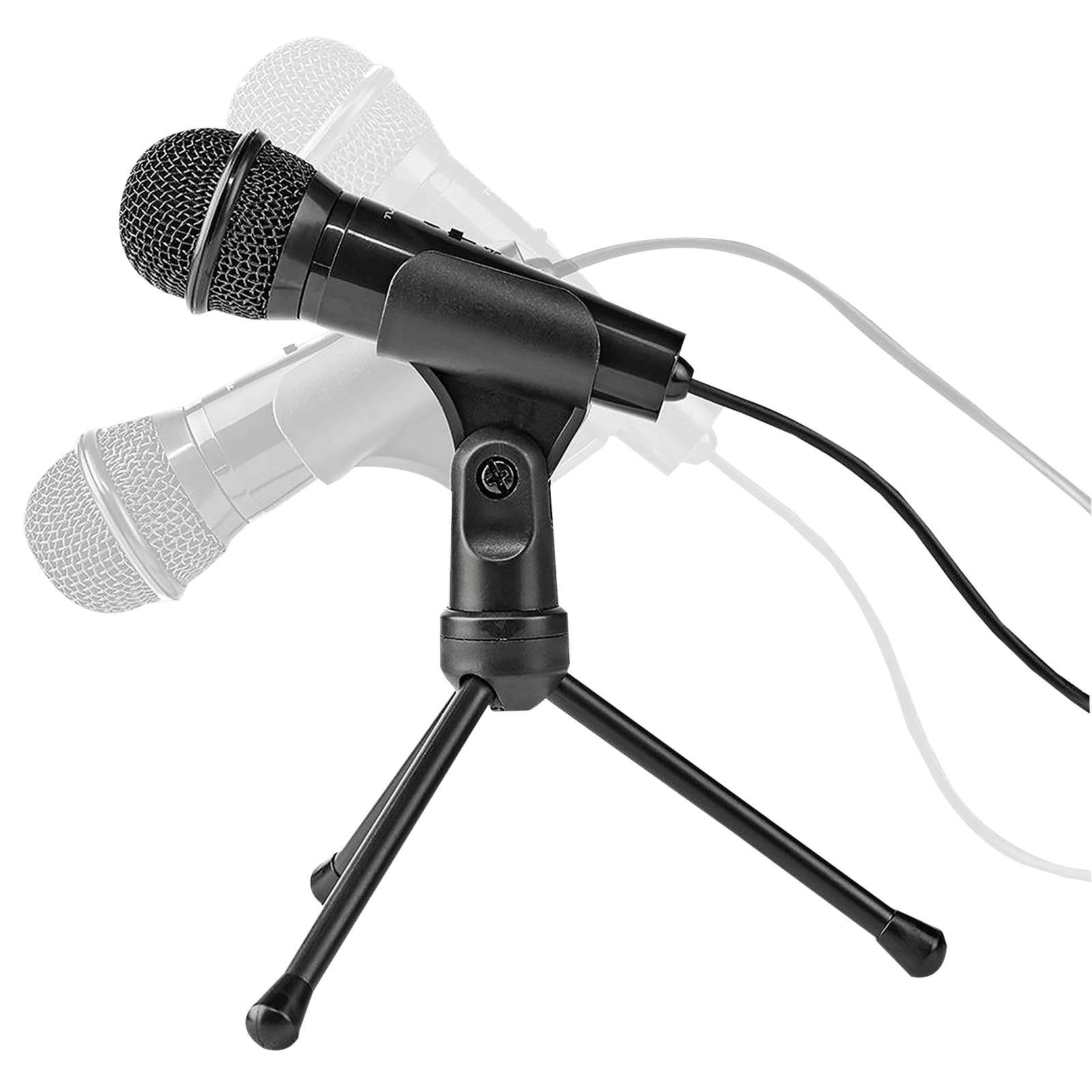 nedis Gooseneck Wired Condenser Microphone (Super Versatile, MICTJ100BK, Black)_4