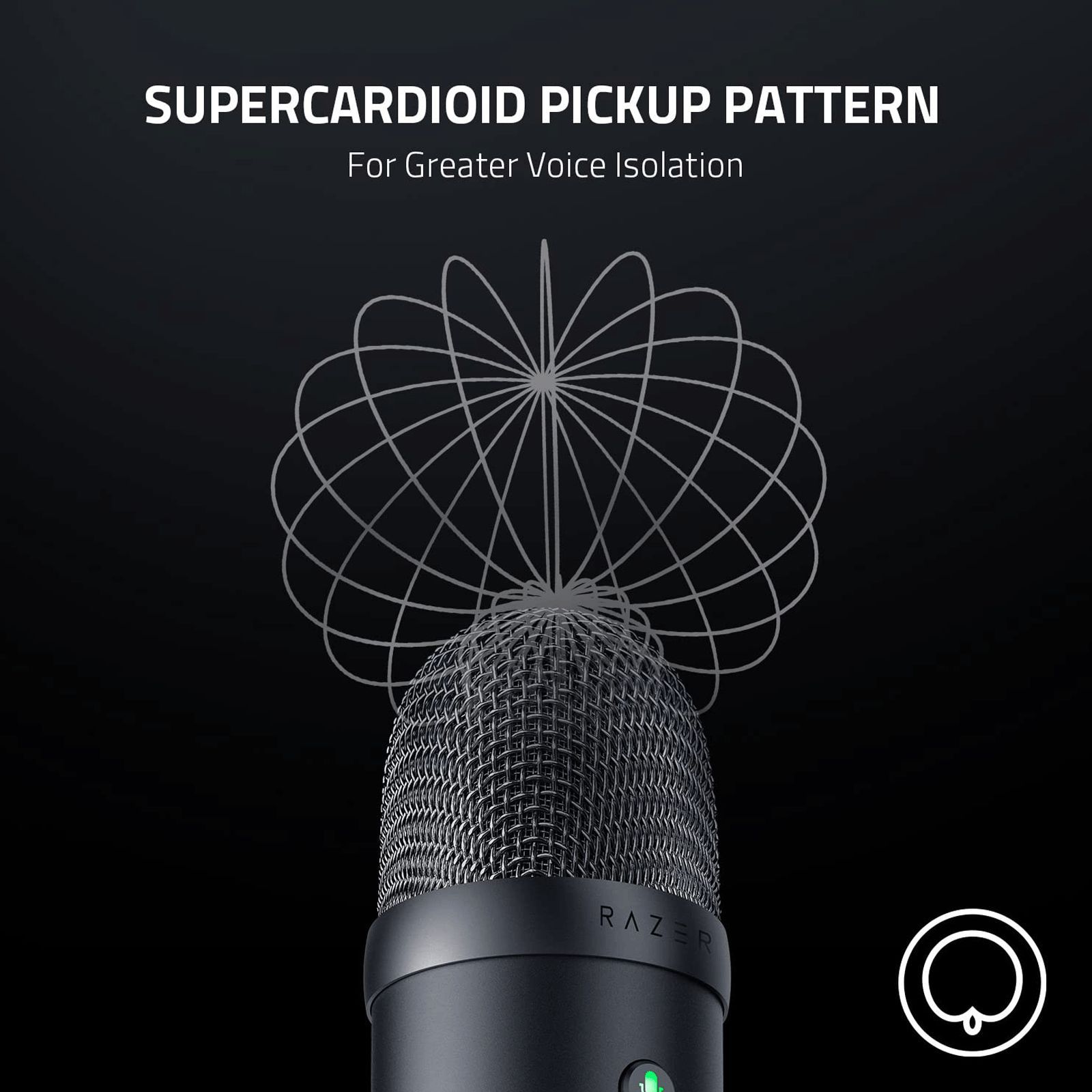 RAZER Seiren V2 X USB Wired Microphone with Digital Analogue Gain Limiter (Black) RAZER Seiren V2 X USB Wired Microphone with Digital Analogue Gain Limiter (Black)_6