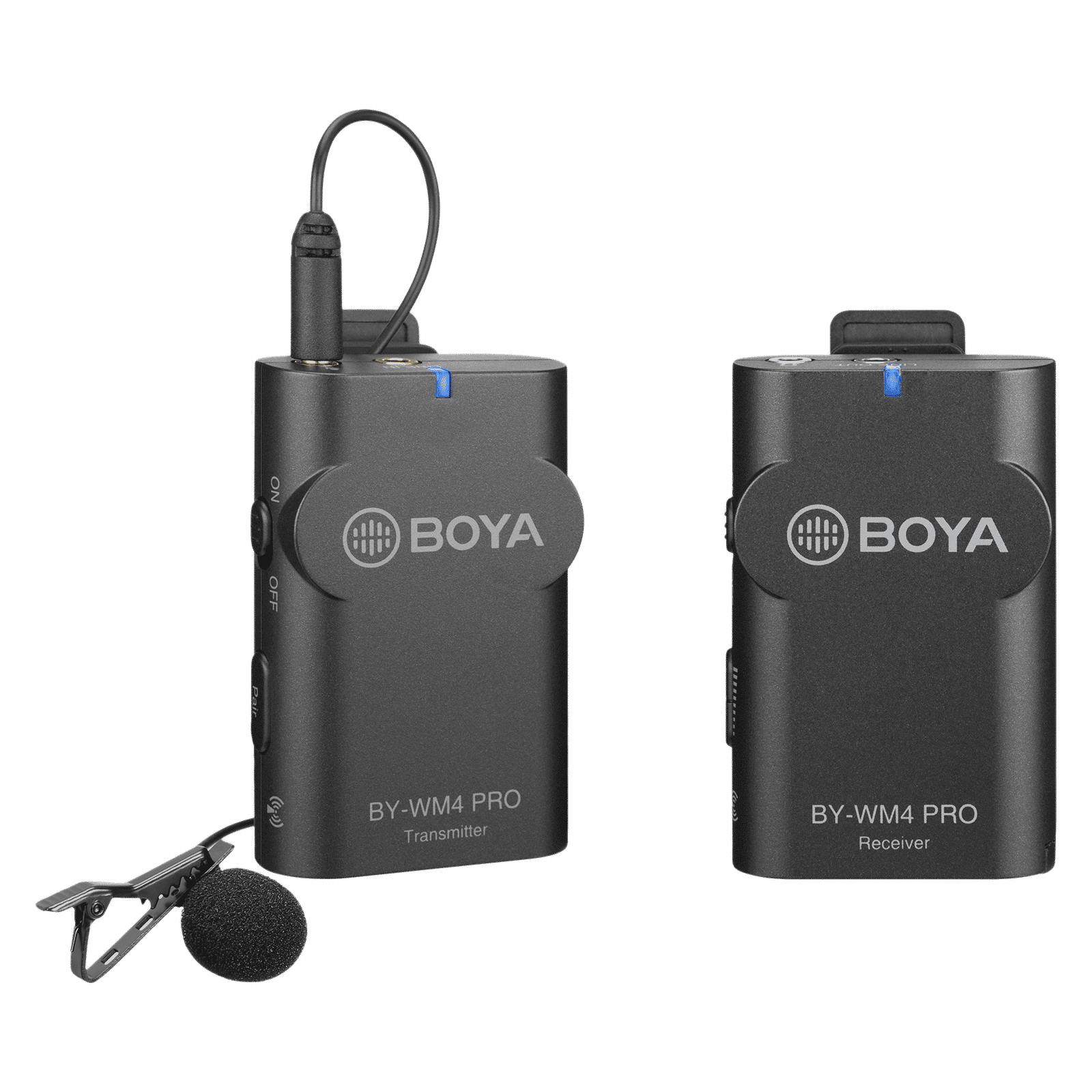 Boya Pro 3.5 Jack Wireless Microphone with Compact Dual-Channel (Black)_1