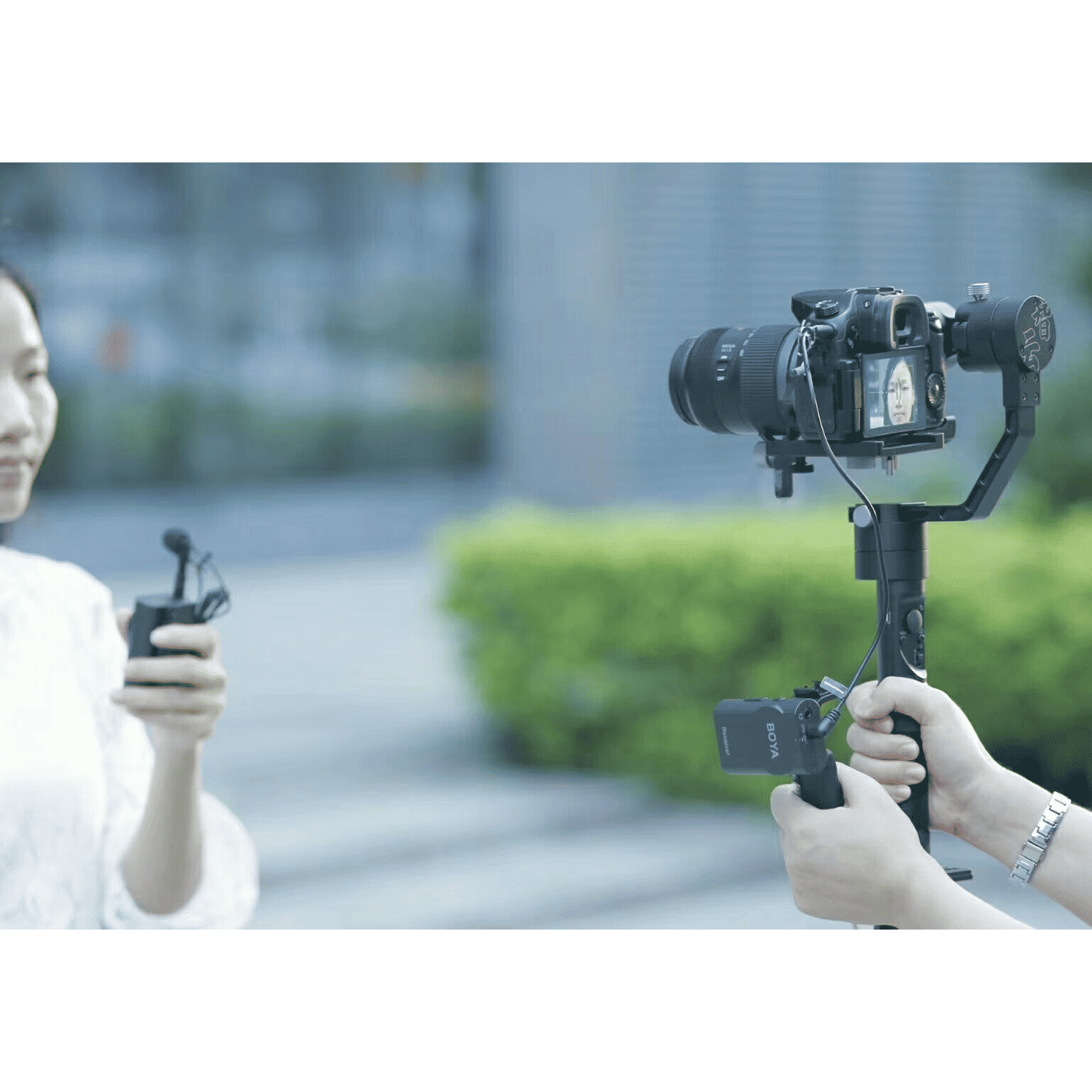 Boya Pro 3.5 Jack Wireless Microphone with Compact Dual-Channel (Black)_4