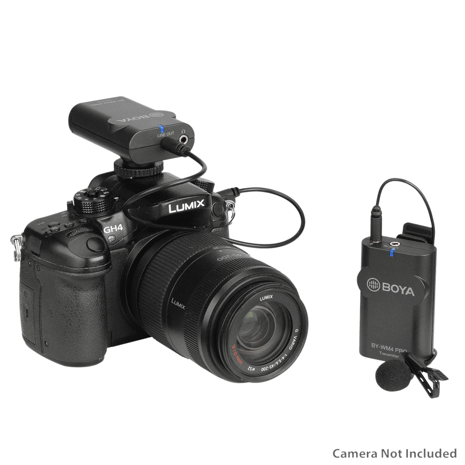 Boya Pro 3.5 Jack Wireless Microphone with Compact Dual-Channel (Black)_9