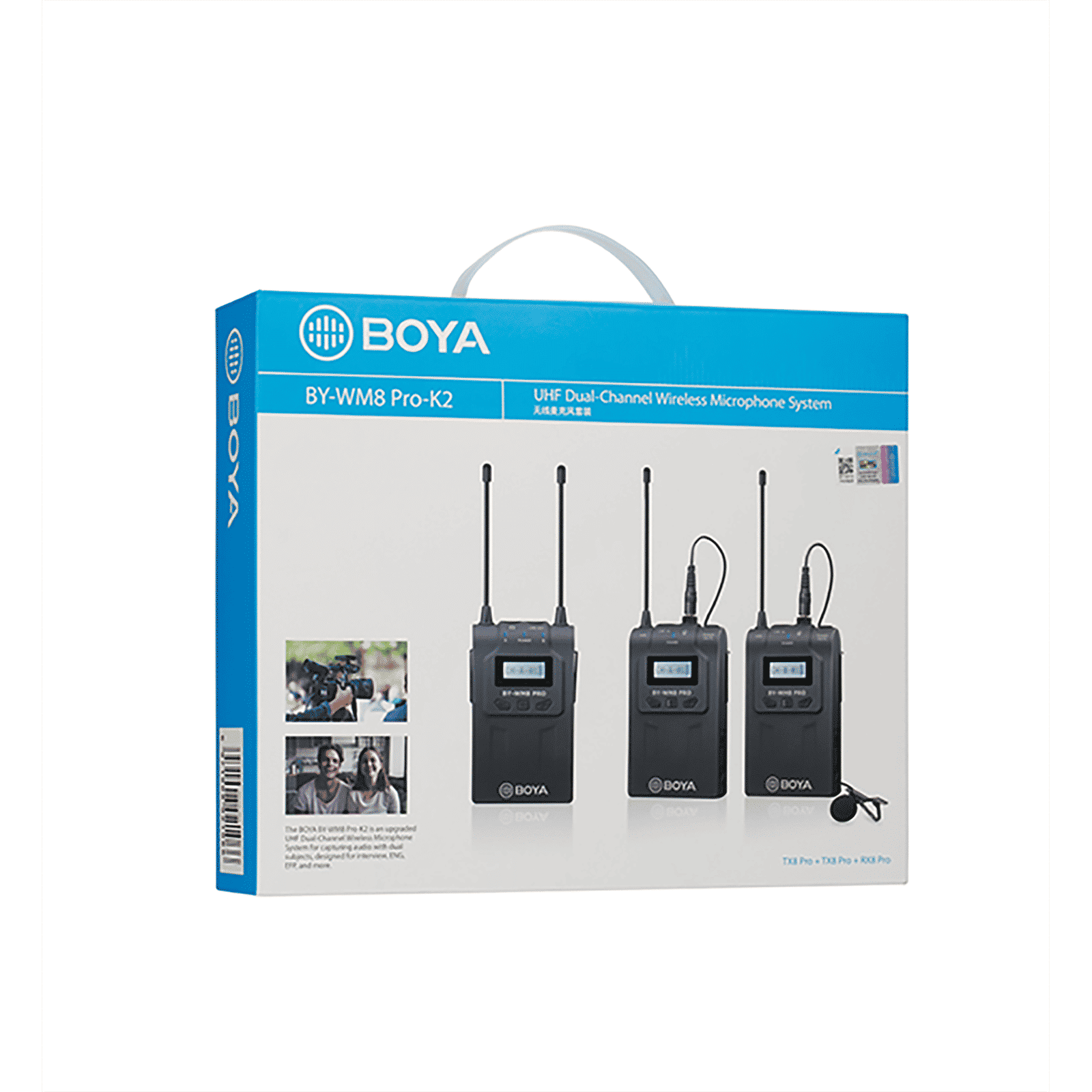Boya 3.5 Jack Wireless Microphone with Mute Function (Black)_6