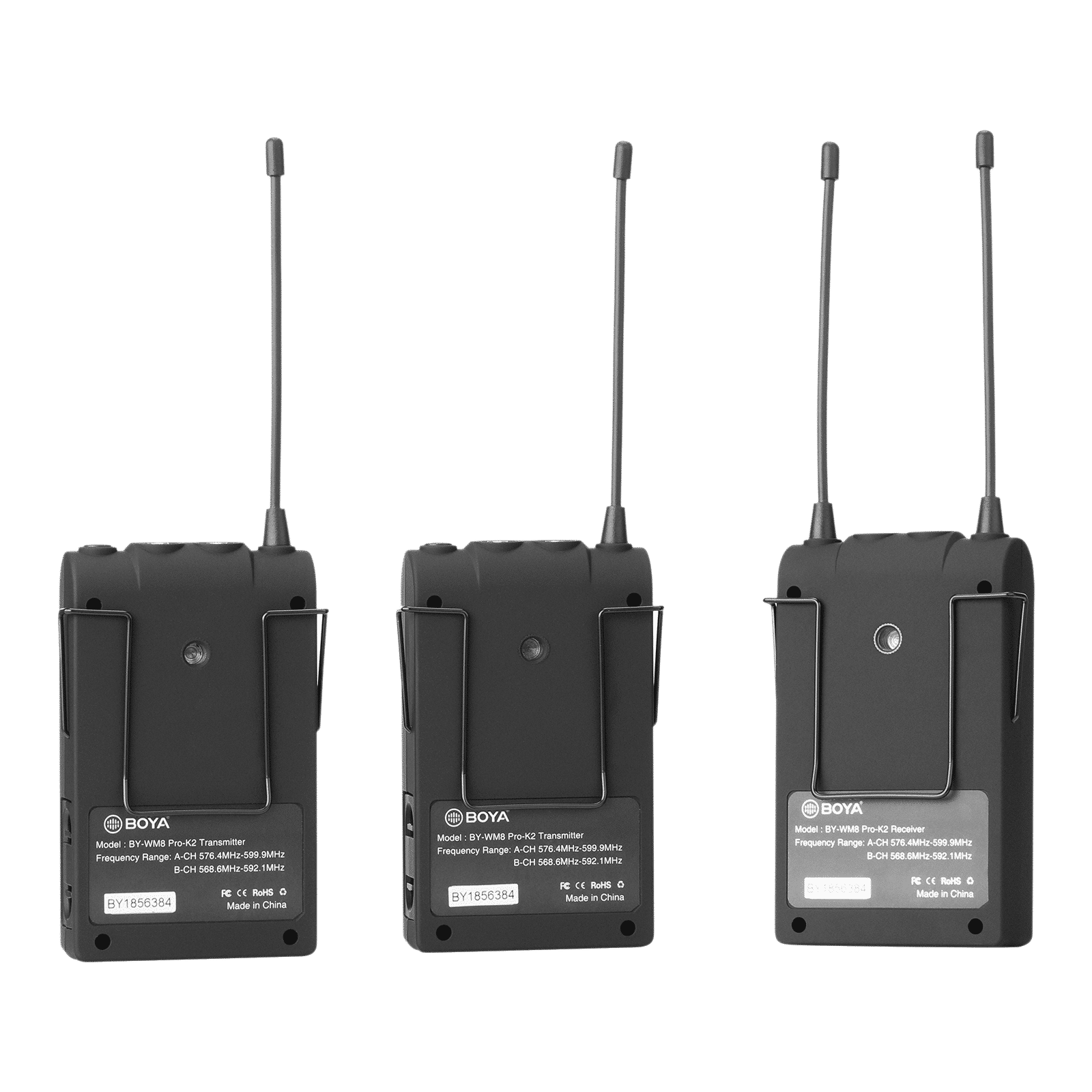 Boya 3.5 Jack Wireless Microphone with Mute Function (Black)_14