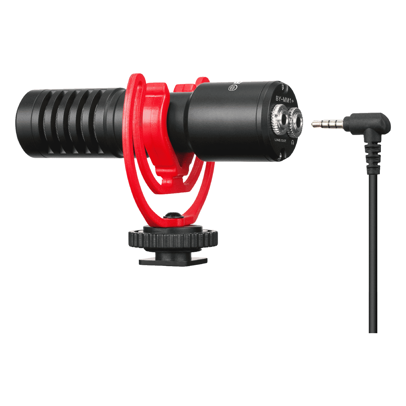 Boya 3.5 Jack Wired Microphone with Noise Cancellation (Black)_1