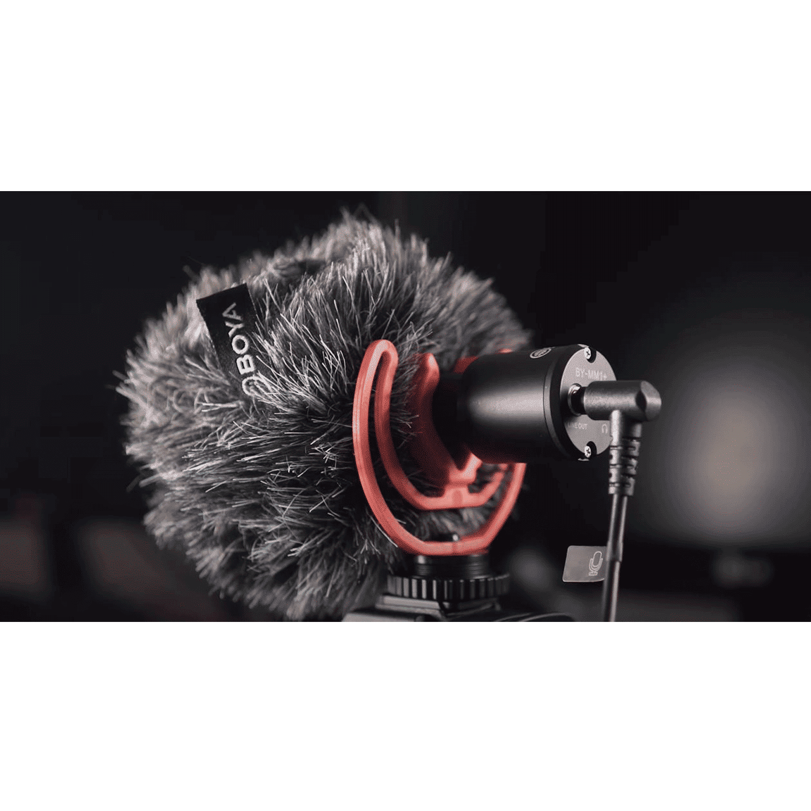 Boya 3.5 Jack Wired Microphone with Noise Cancellation (Black)_14