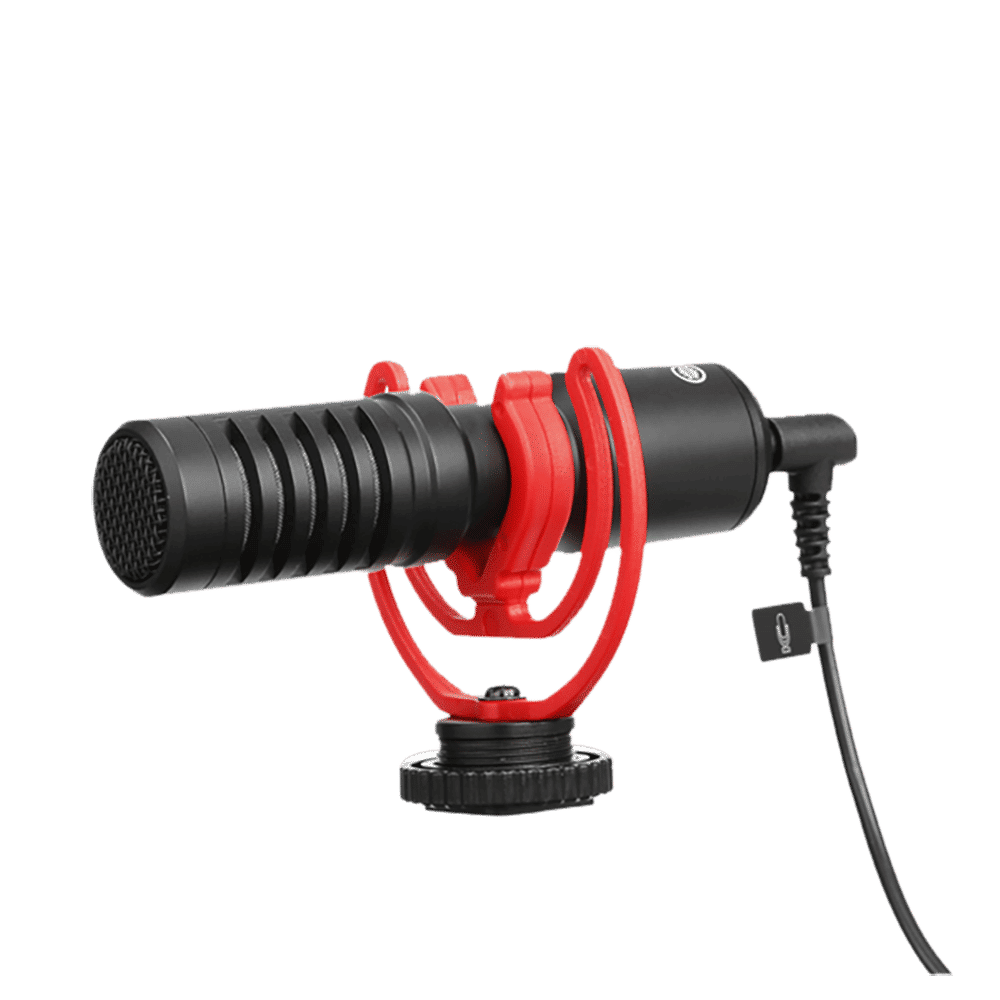 Boya 3.5 Jack Wired Microphone with Noise Cancellation (Black)_3