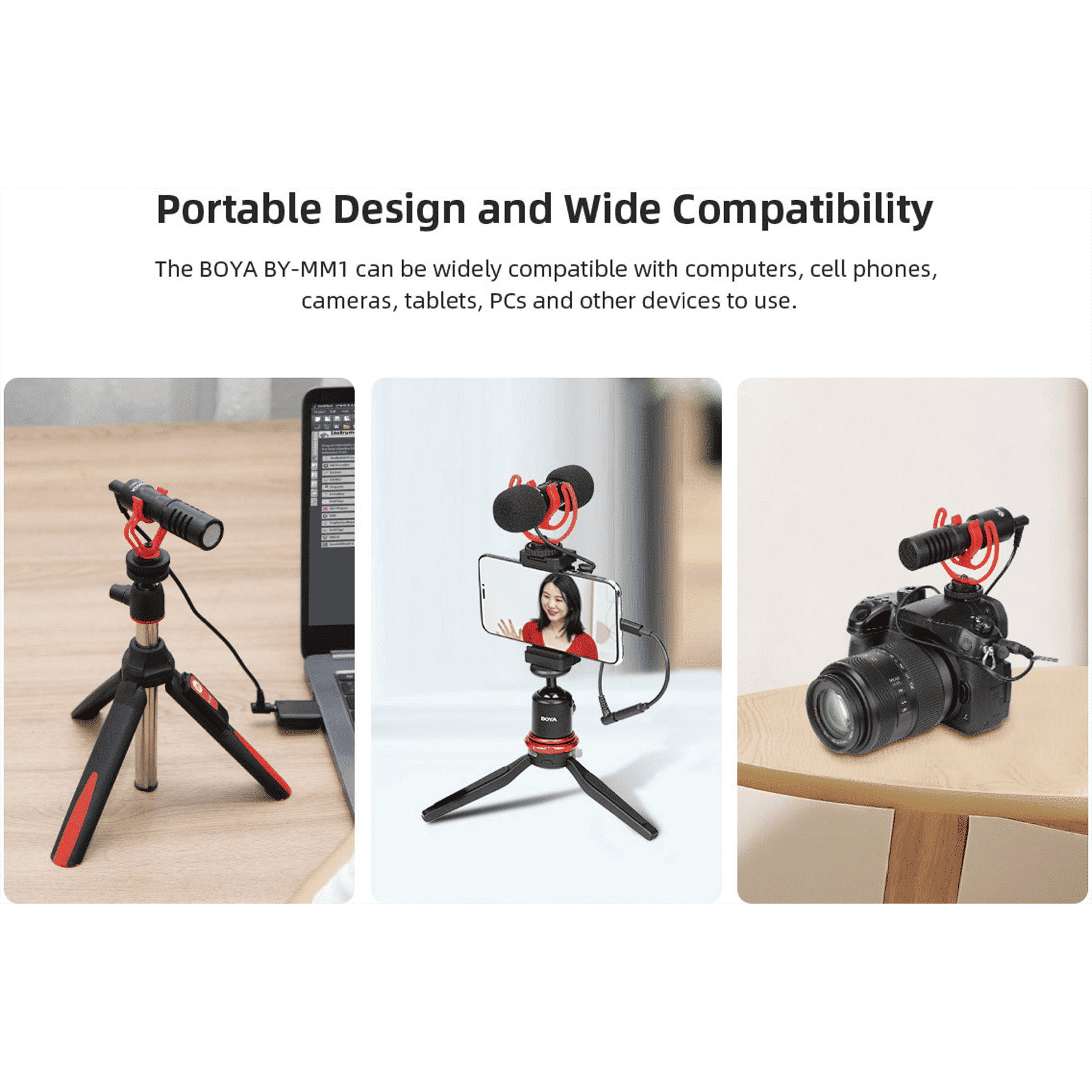 Boya 3.5 Jack Wired Microphone with Noise Cancellation (Black) Boya 3.5 Jack Wired Microphone with Noise Cancellation (Black)_9