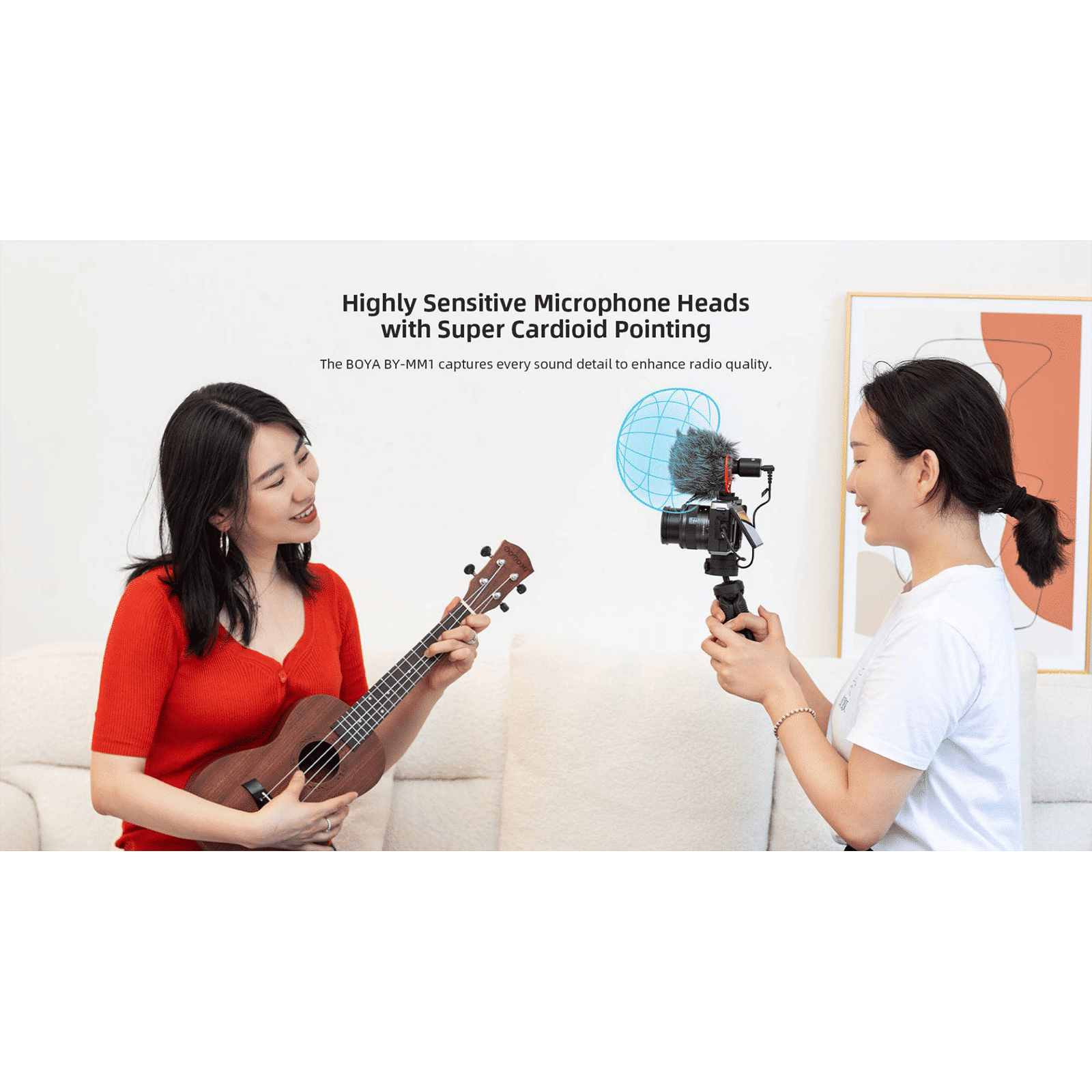 Boya 3.5 Jack Wired Microphone with Noise Cancellation (Black) Boya 3.5 Jack Wired Microphone with Noise Cancellation (Black)_16