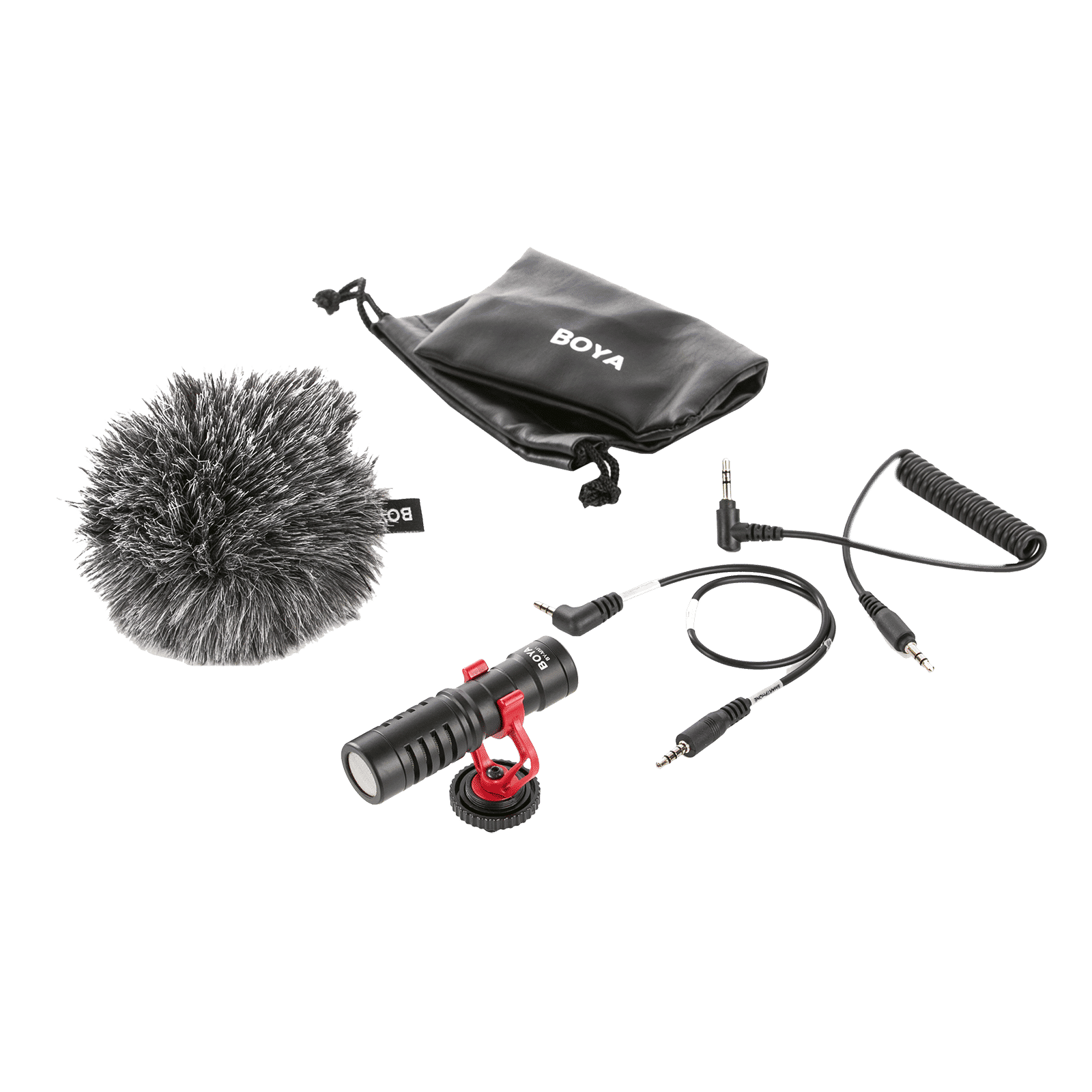 Boya 3.5 Jack Wired Microphone with Noise Cancellation (Black) Boya 3.5 Jack Wired Microphone with Noise Cancellation (Black)_7