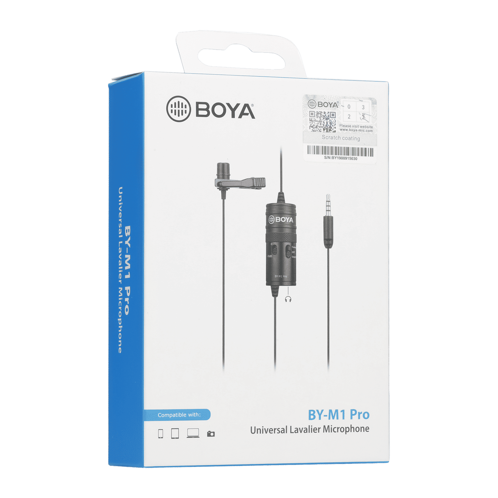 Boya 3.5 Jack Wired Microphone with 360 Degree Range Pickup (Black)_14
