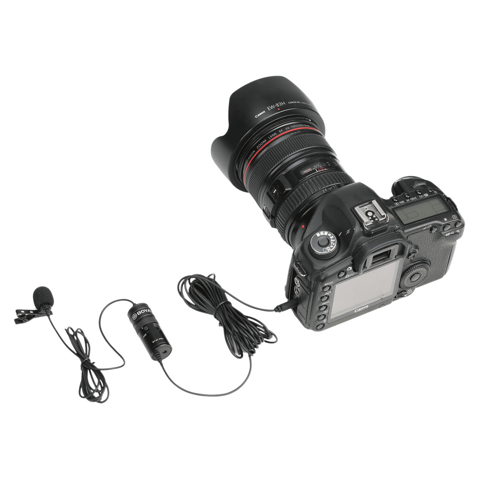 Boya 3.5 Jack Wired Microphone with 360 Degree Range Pickup (Black)_3