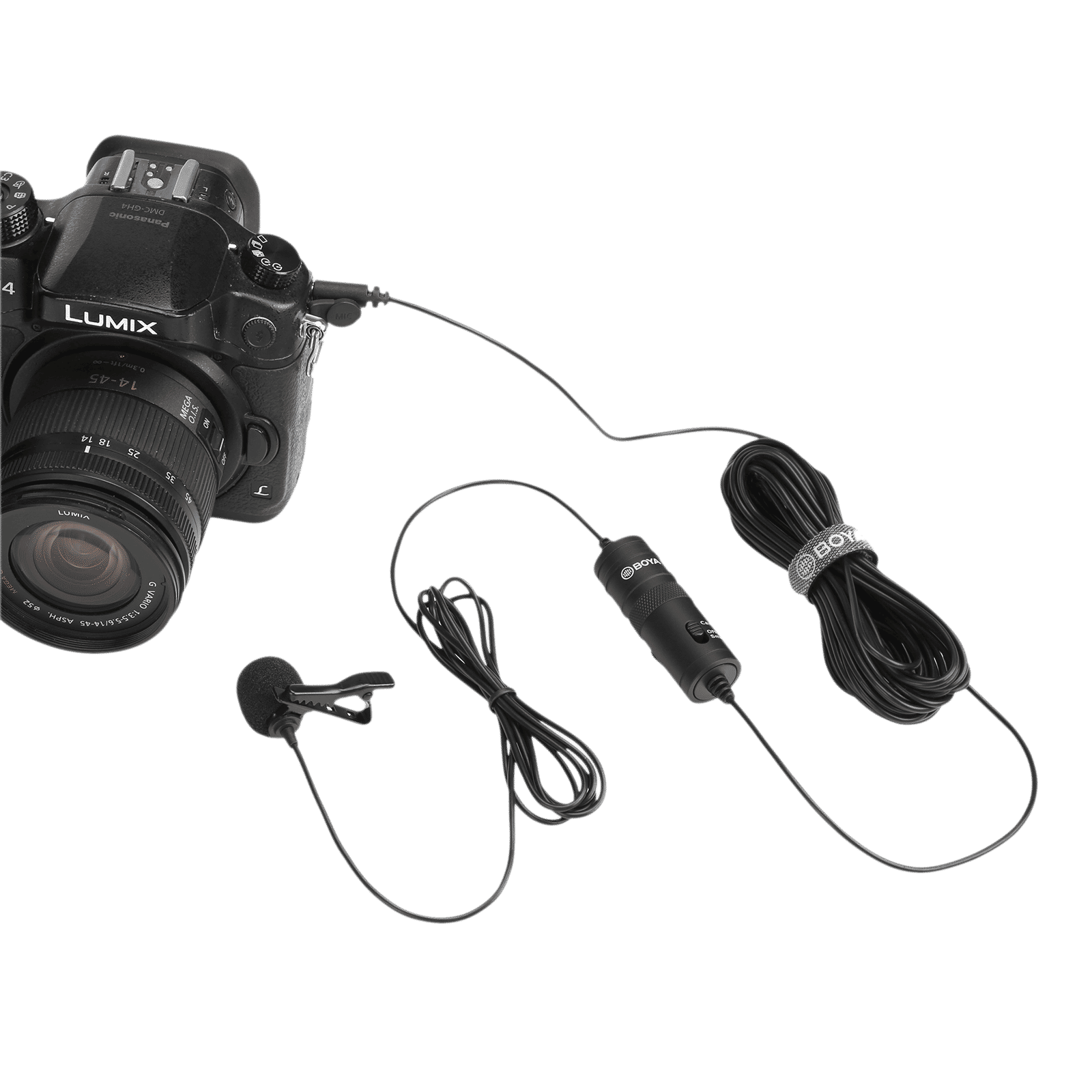 Boya 3.5 Jack Wired Microphone with 360 Degree Range Pickup (Black)_11