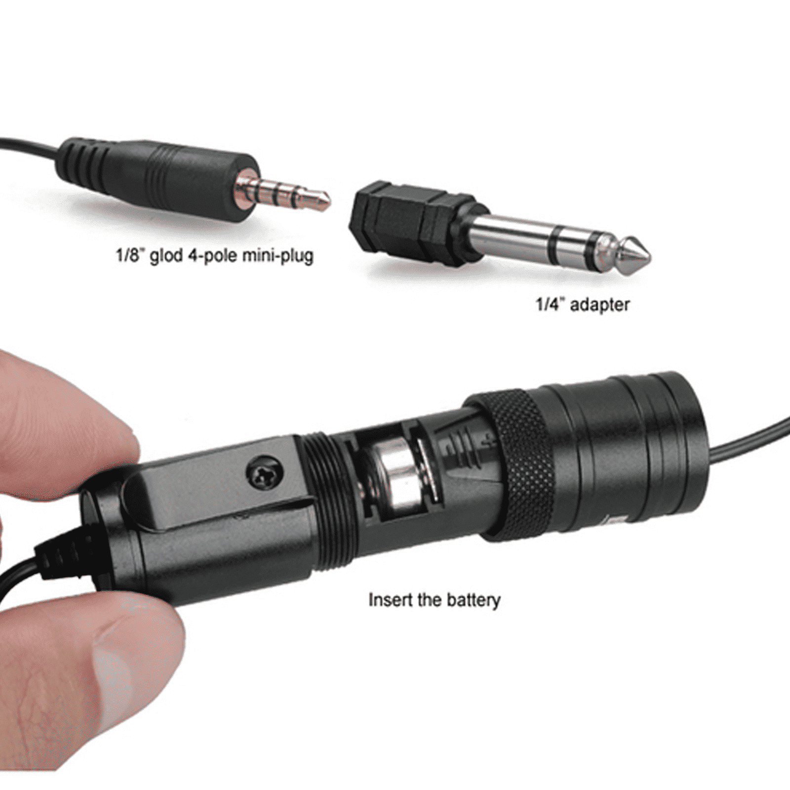 Boya 3.5 Jack Wired Microphone with 360 Degree Range Pickup (Black)_15