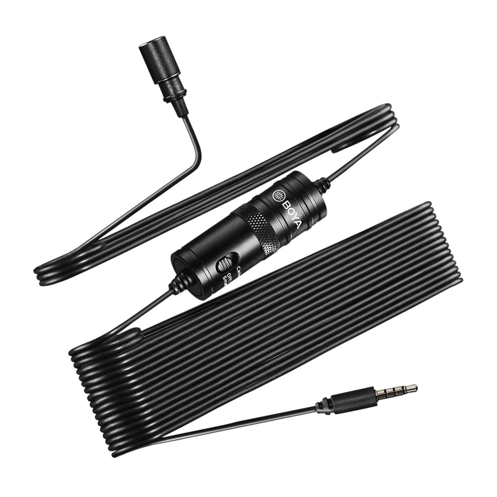 Boya 3.5 Jack Wired Microphone with 360 Degree Range Pickup (Black)_9