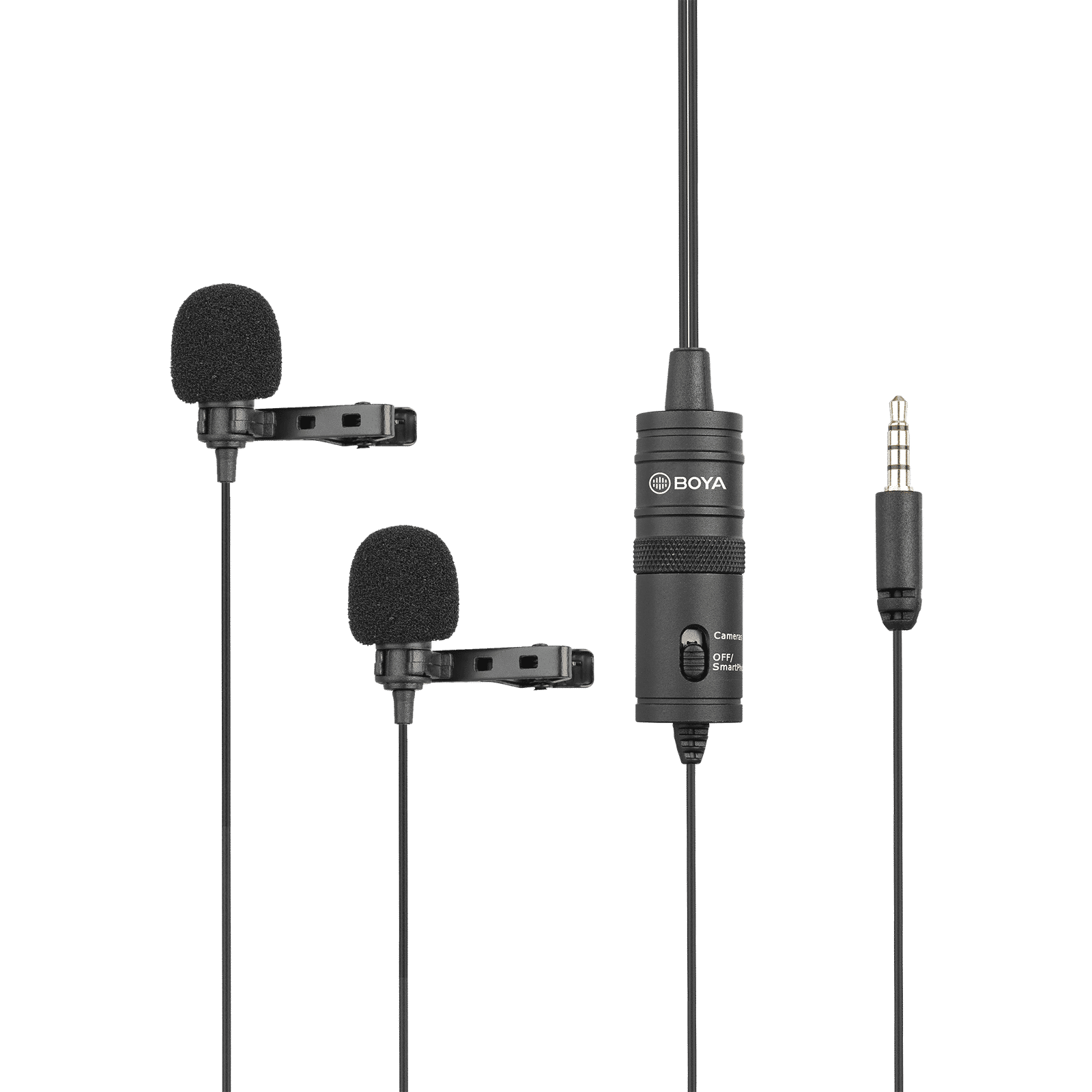 Boya 3.5 Jack Wired Microphone with 360 Degree Range Pickup (Black) Boya 3.5 Jack Wired Microphone with 360 Degree Range Pickup (Black)_1