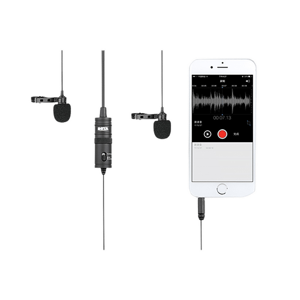 Boya 3.5 Jack Wired Microphone with 360 Degree Range Pickup (Black) Boya 3.5 Jack Wired Microphone with 360 Degree Range Pickup (Black)_3