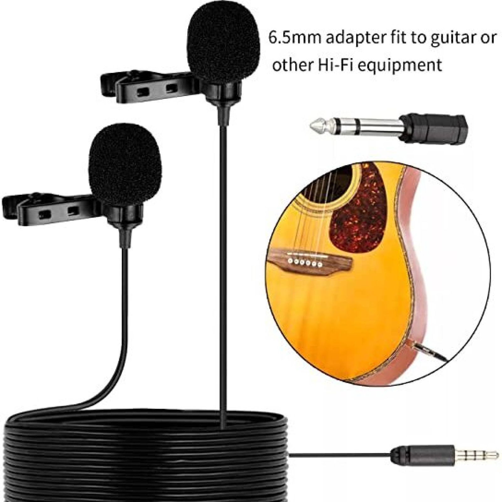 Boya 3.5 Jack Wired Microphone with 360 Degree Range Pickup (Black) Boya 3.5 Jack Wired Microphone with 360 Degree Range Pickup (Black)_5