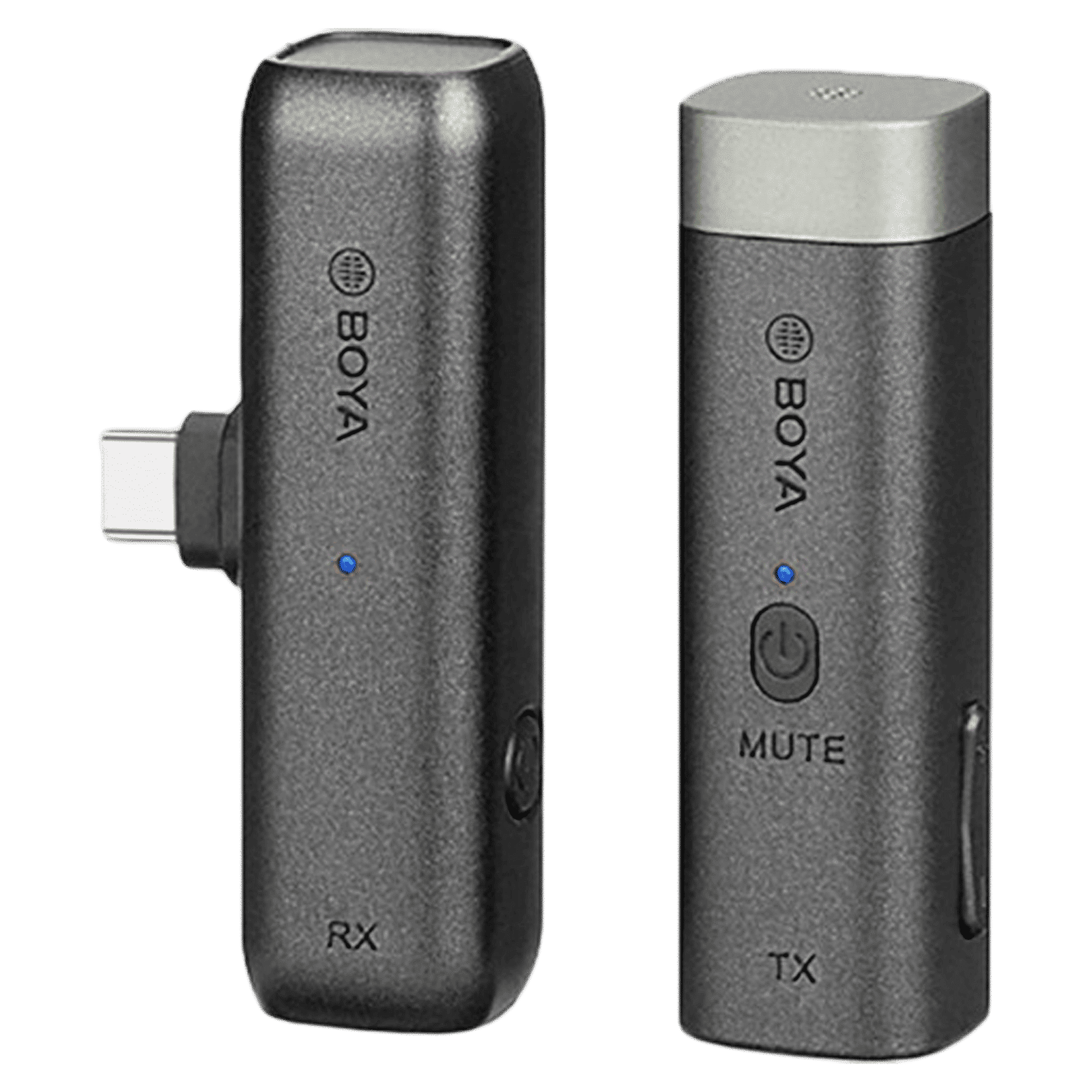 Boya Type C & 3.5 Jack Wireless Microphone with 2.4GHz Transmission Technology (Black) Boya Type C & 3.5 Jack Wireless Microphone with 2.4GHz Transmission Technology (Black)_1