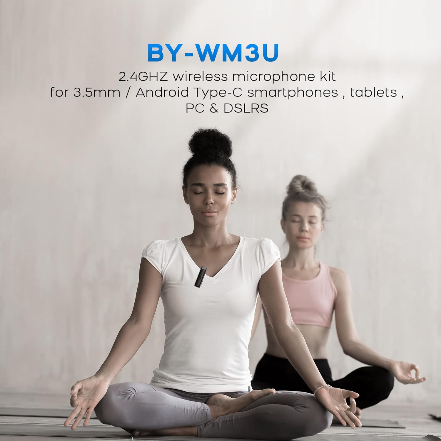 Boya Type C & 3.5 Jack Wireless Microphone with 2.4GHz Transmission Technology (Black) Boya Type C & 3.5 Jack Wireless Microphone with 2.4GHz Transmission Technology (Black)_8