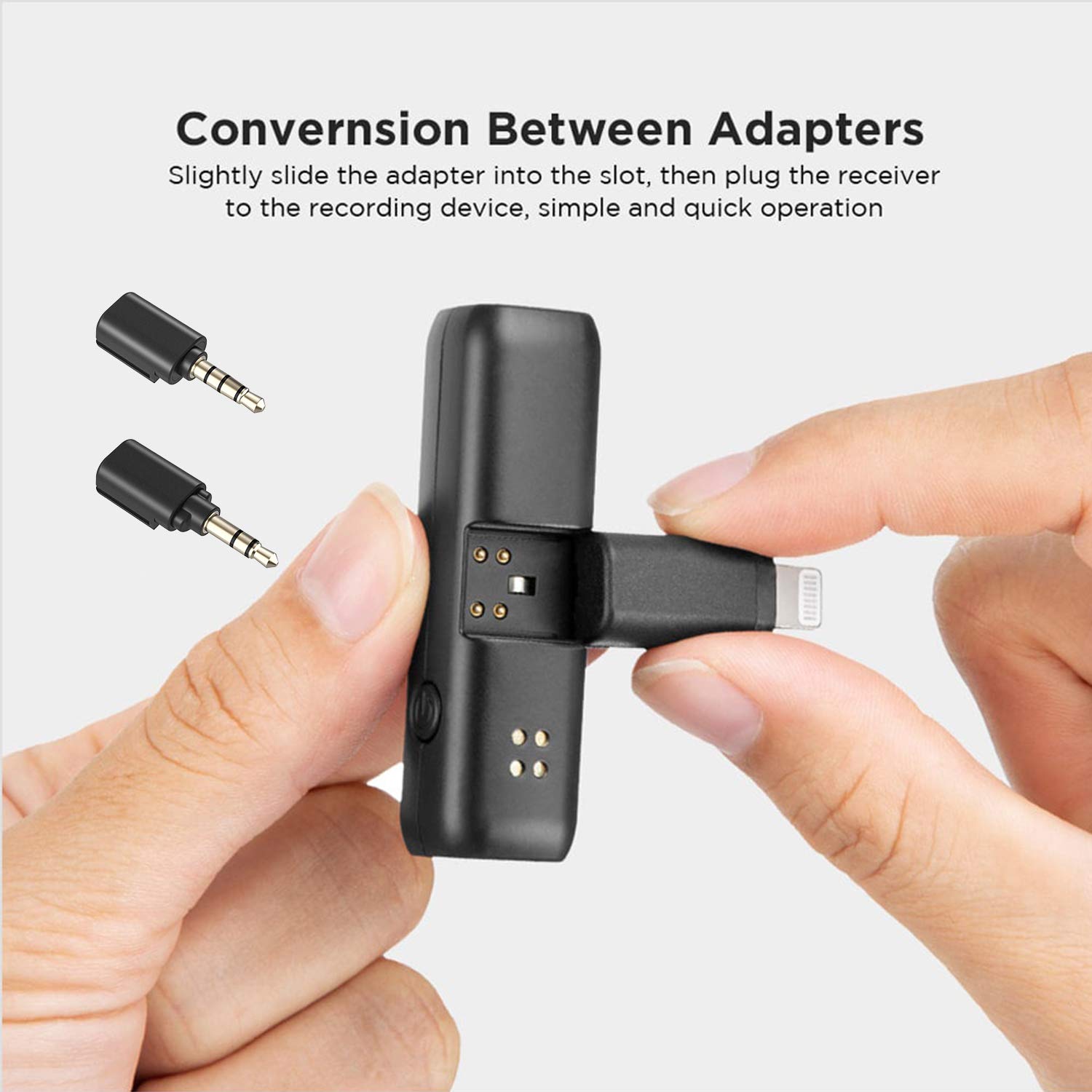 Boya Type C & 3.5 Jack Wireless Microphone with 2.4GHz Transmission Technology (Black) Boya Type C & 3.5 Jack Wireless Microphone with 2.4GHz Transmission Technology (Black)_11