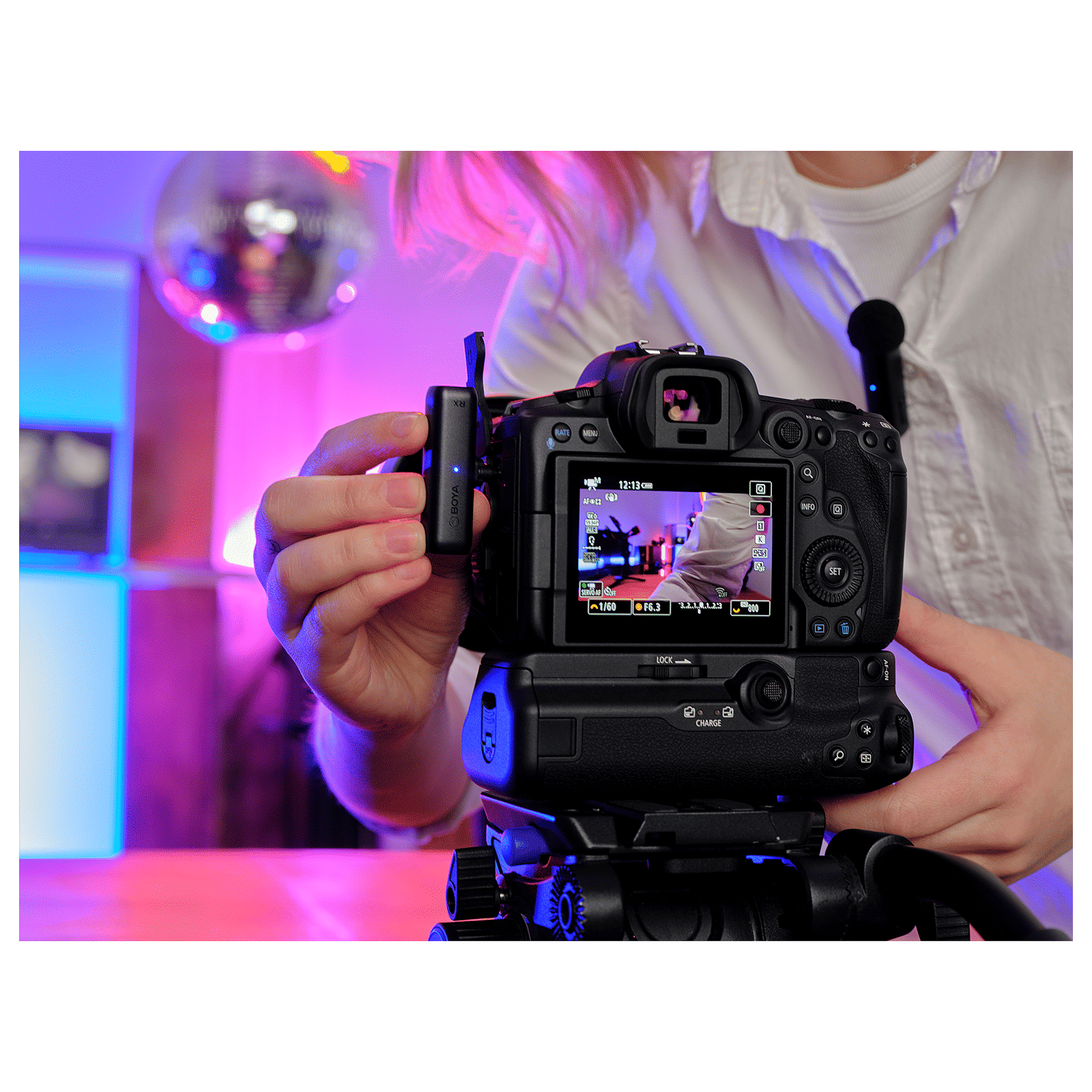 Boya Type C & 3.5 Jack Wireless Microphone with 2.4GHz Transmission Technology (Black) Boya Type C & 3.5 Jack Wireless Microphone with 2.4GHz Transmission Technology (Black)_15