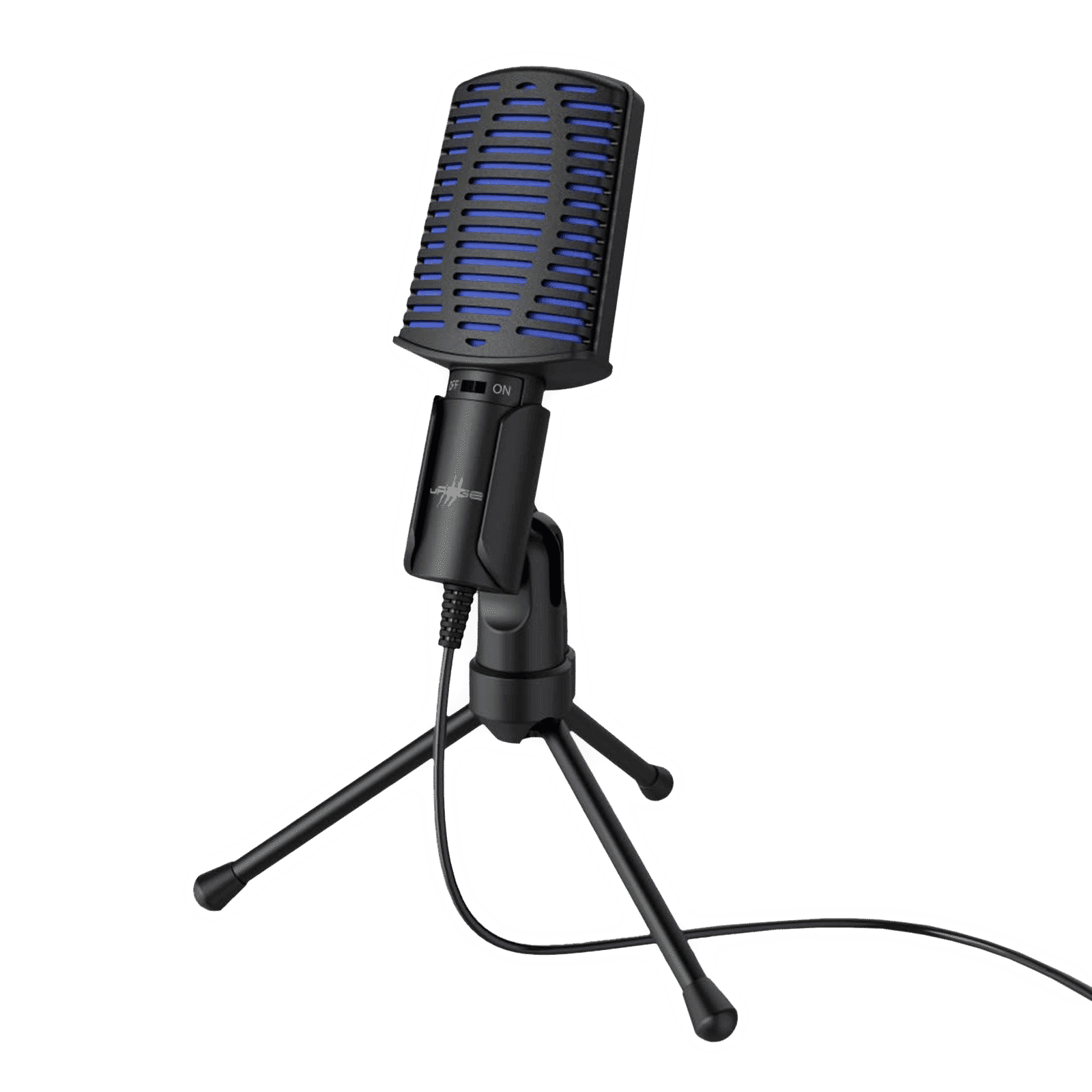 hama Stream 100 USB Wired Microphone with Distortion Free Audio (Black)_1