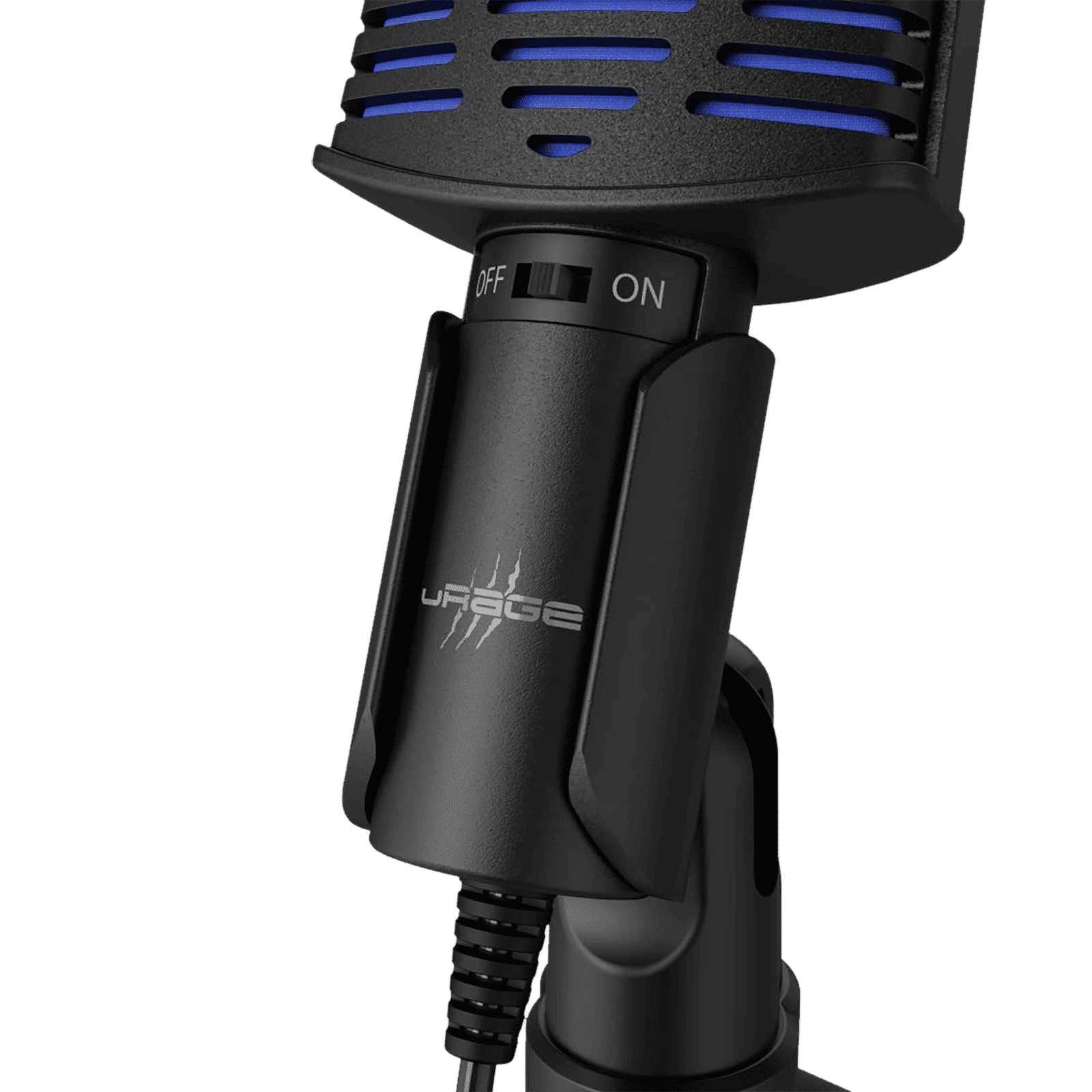 hama Stream 100 USB Wired Microphone with Distortion Free Audio (Black)_5