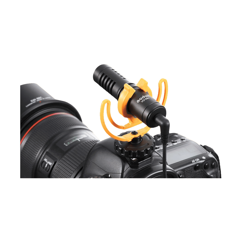 Godox VD-Mic 3.5 Jack Wired Microphone with Anti Environmental Noise (Black) Godox VD-Mic 3.5 Jack Wired Microphone with Anti Environmental Noise (Black)_8